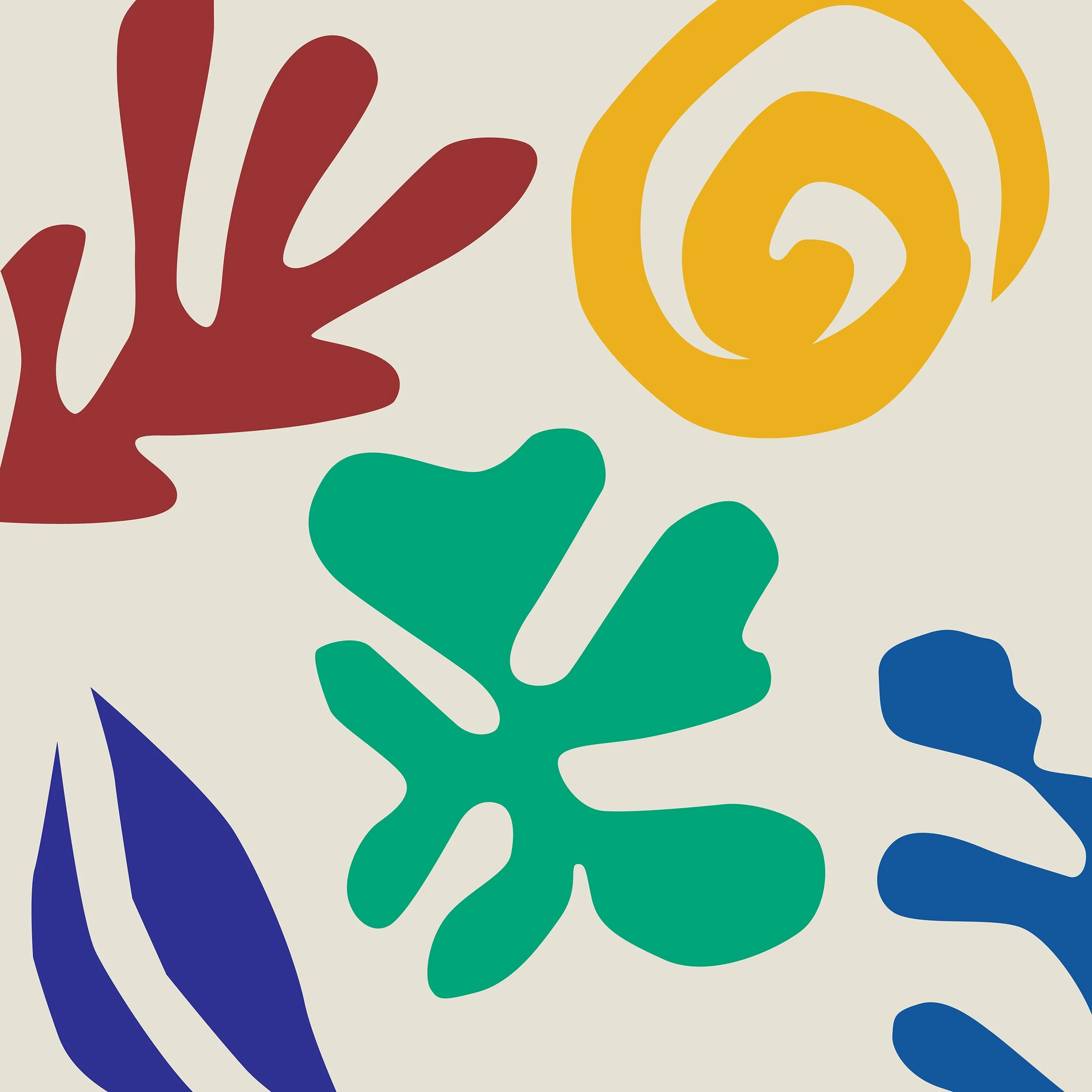 Henri Matisse bold shapes