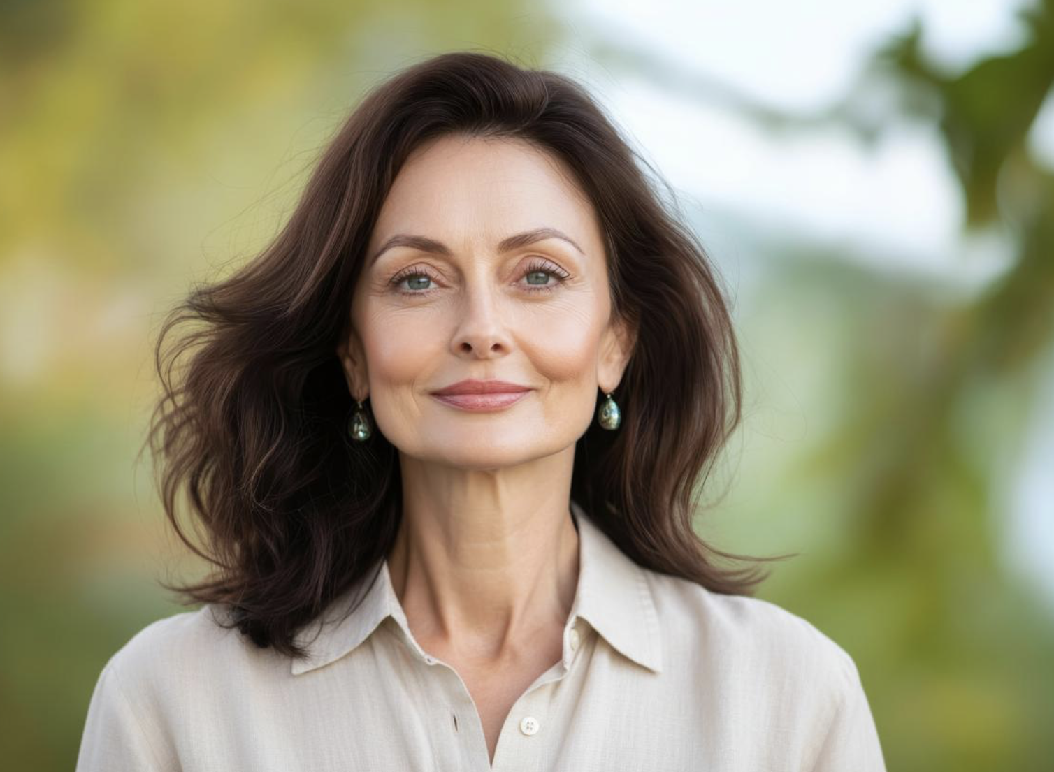 Full Grey coverage mature woman with options for mature women hairstyles