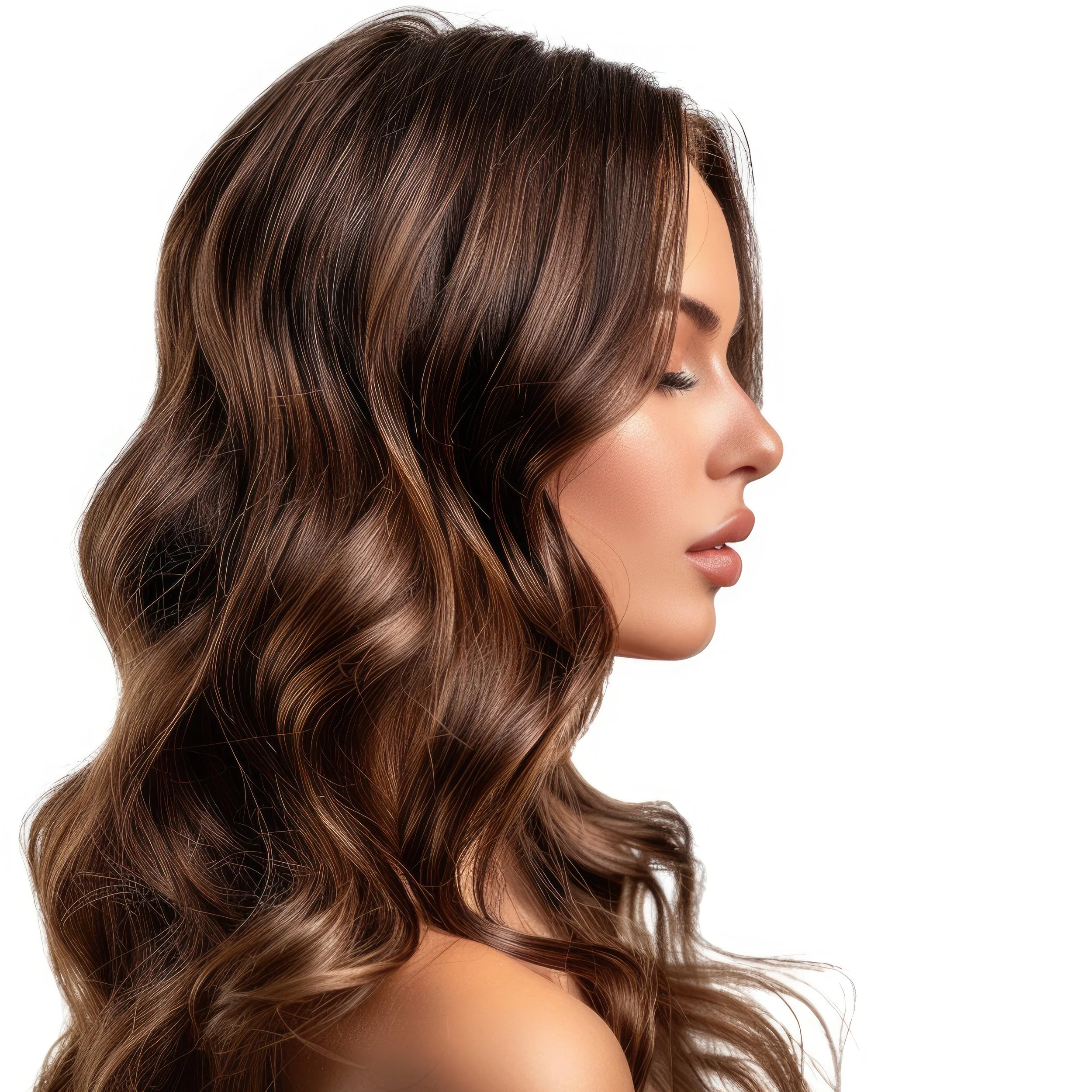 Wash and blowout and blow-dry with beach waves for long lasting blowout
