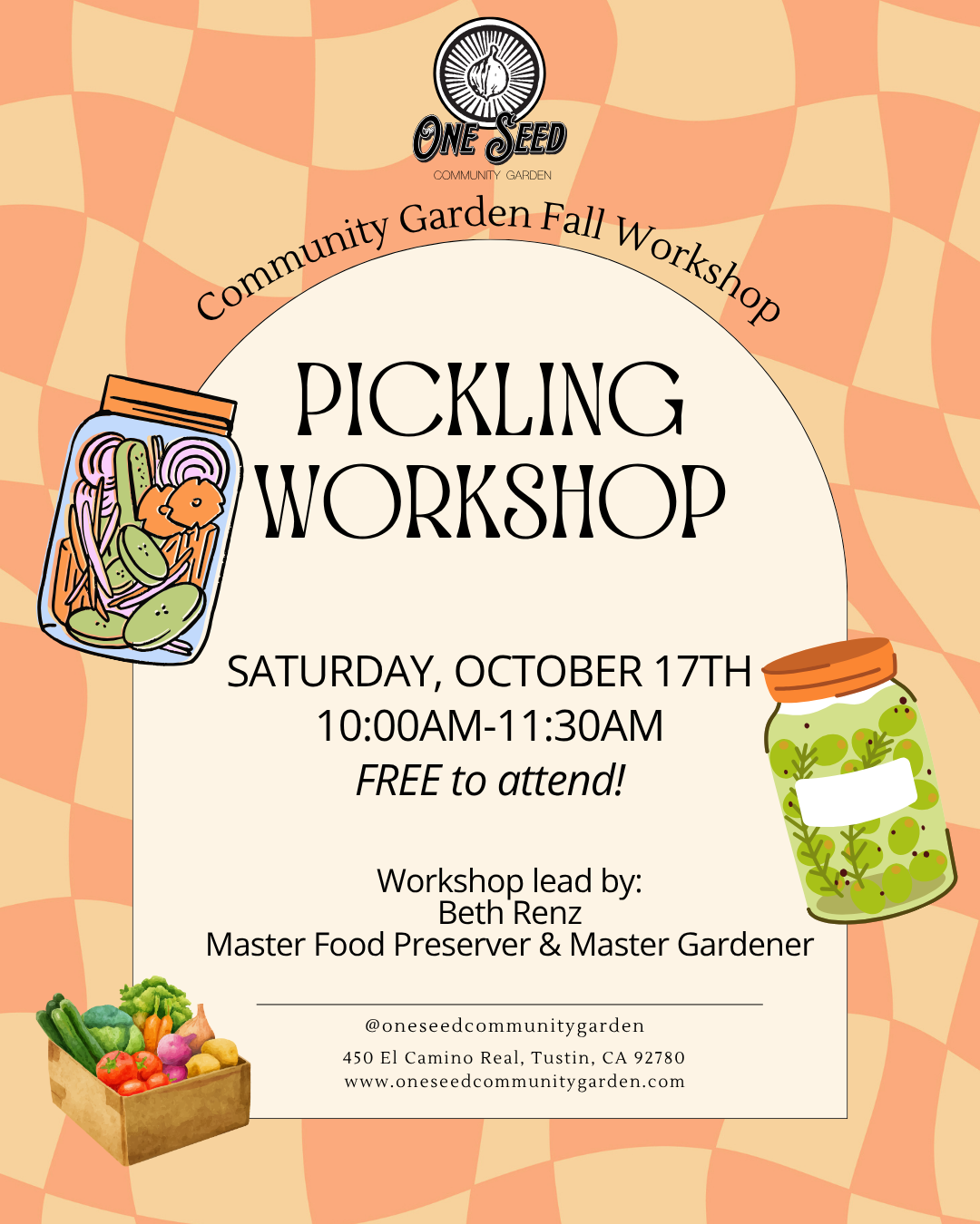 FALL WORKSHOP: Pickling