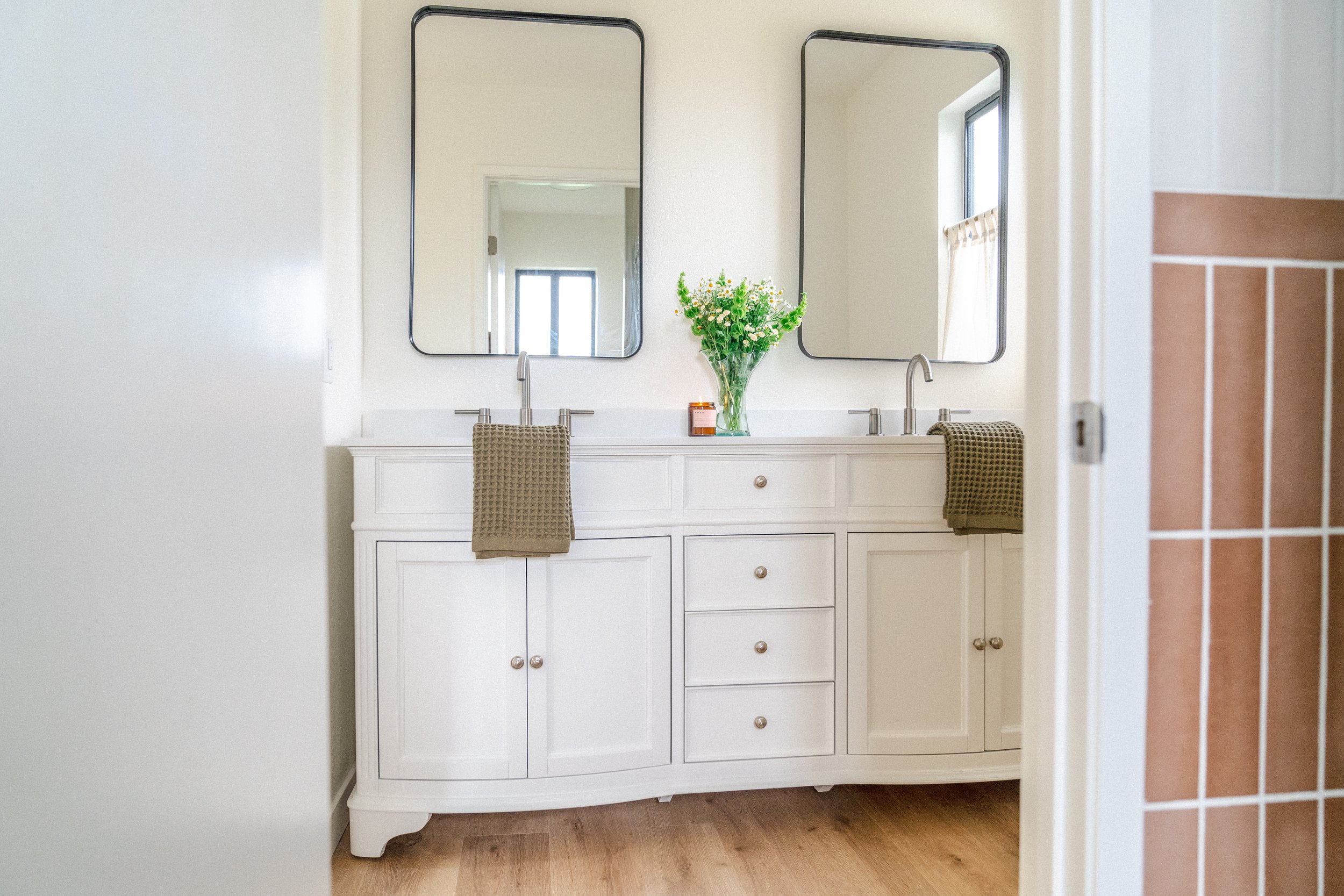 Primary Vanity Area After