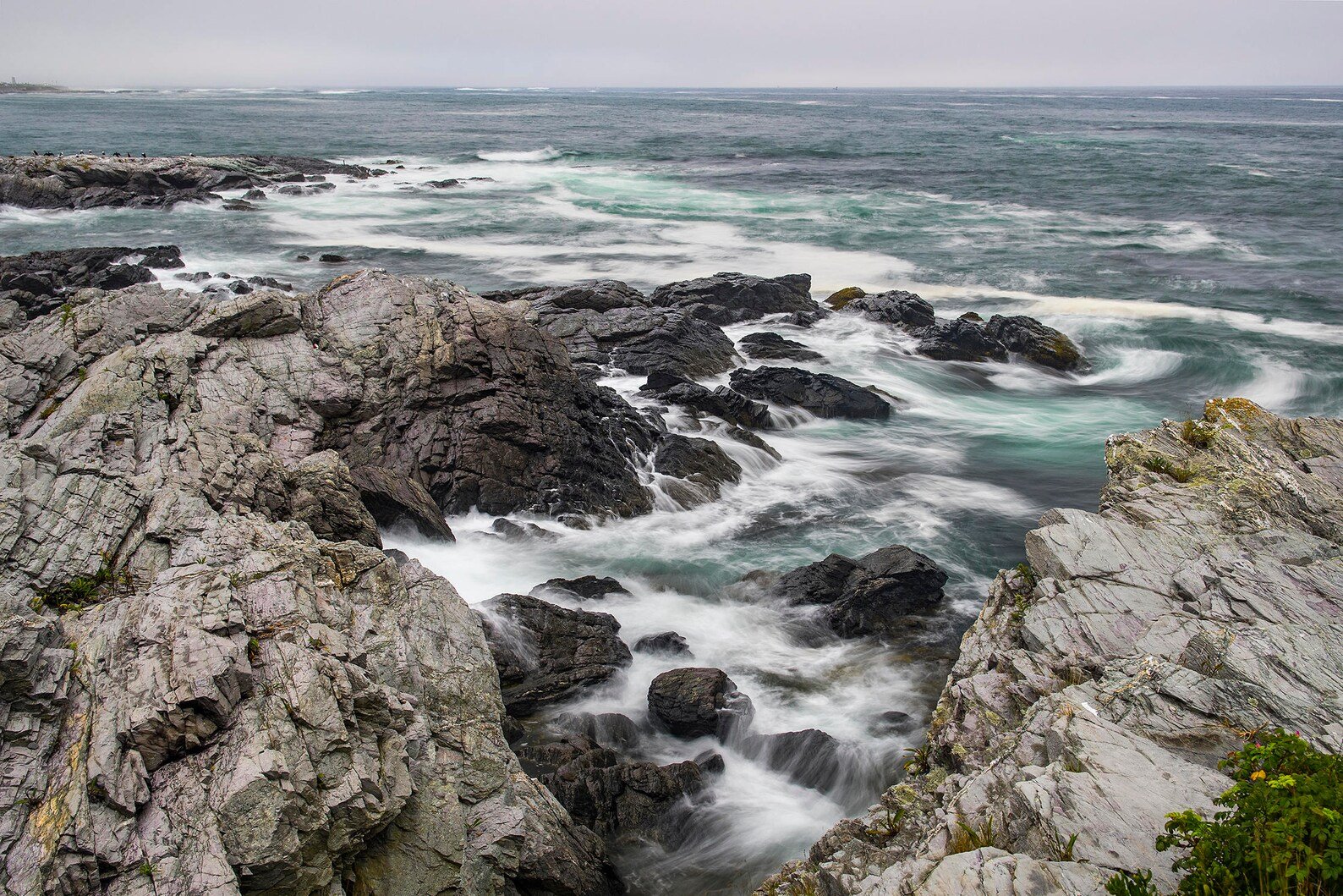 Castle Hill, Newport Rhode Island, New England Rocky Coastline, Ocean Waves, Photography Print, Wall art by James Katt Photography