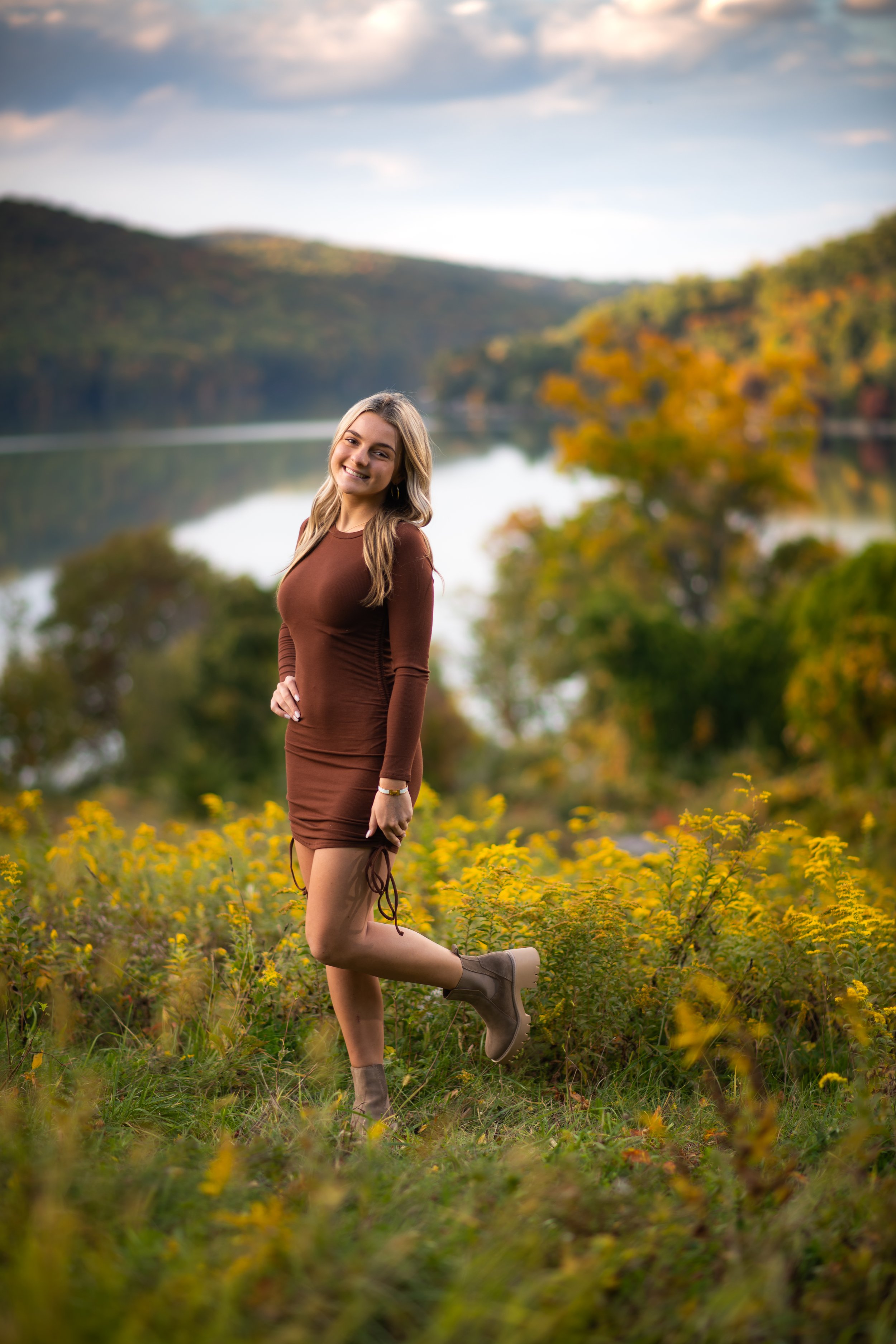 Senior Portraits at Squantz Pond, New Fairfield CT by Candlewood Photography