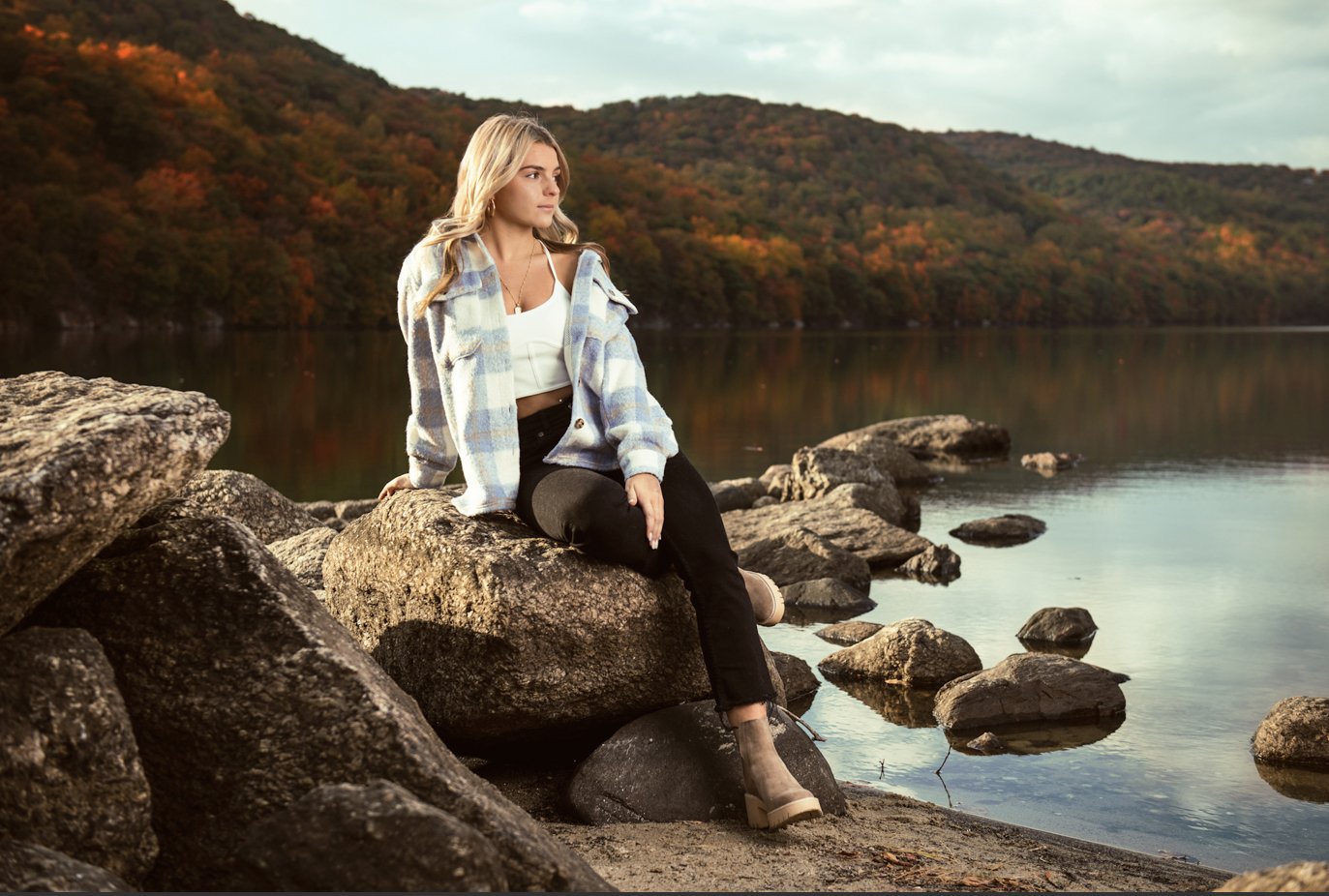 Senior Portraits in Fairfield County, Senior Photography at Squantz Pond, New Fairfield, CT by Candlewood Photography
