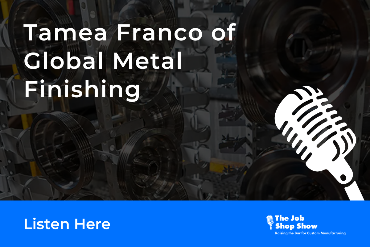 Tamea Franco of Global Metal Finishing Returns