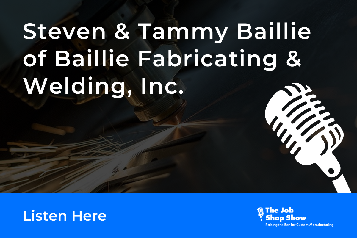 Steve and Tammy of Baillie Fabricating and Welding