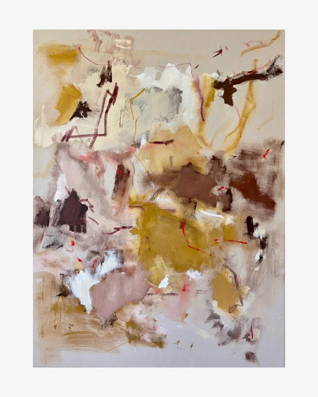 Took a break this week and went on a trip with my family to YNP. Nice to step away from the studio and see my work with fresh eyes today. 
.
40&rdquo; x 30&rdquo;, acrylic on raw canvas
.
#artcollector #artoftheday#abstractartforsale #artforsale #art