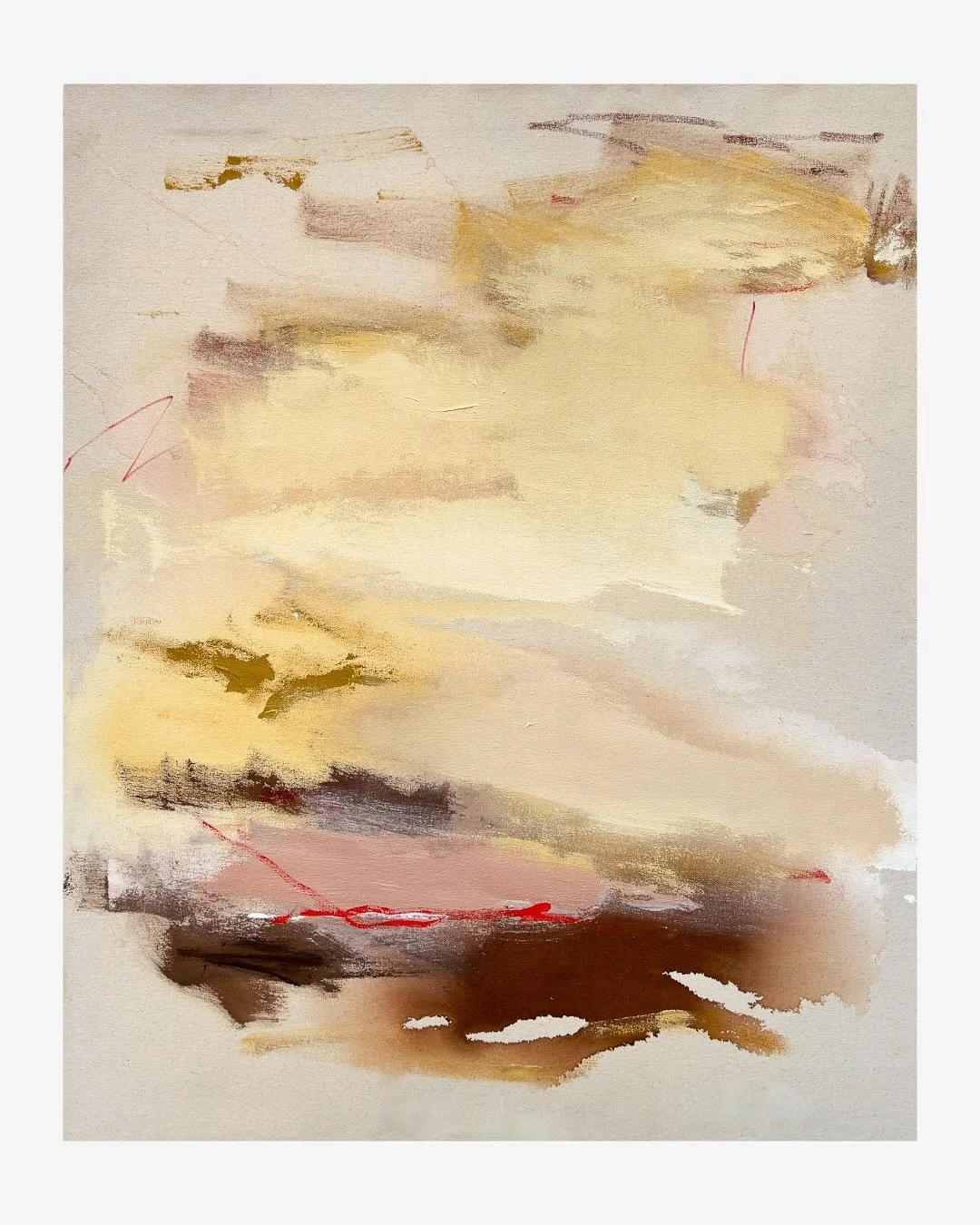 Another piece from my Sunrise Collection. This series was inspired by early morning walks at the beginning of Fall. You can now view several of the pieces on my website. Link in bio.
.
&ldquo;Reflection&rdquo;, 30&rdquo; x 24&rdquo;, acrylic