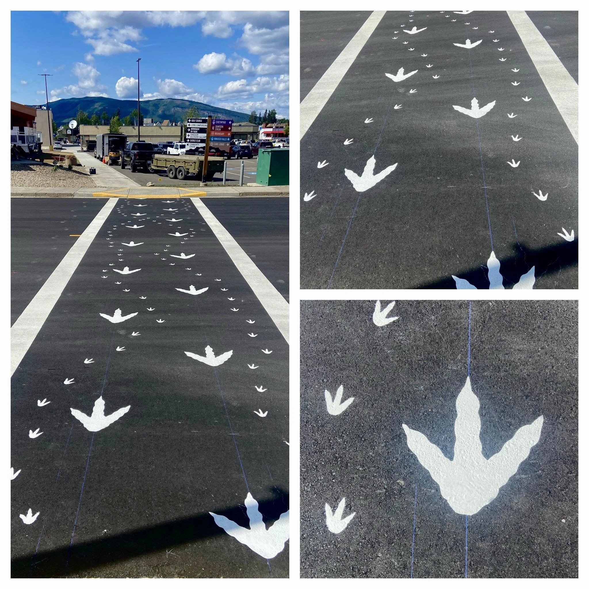 New Dino Crosswalk