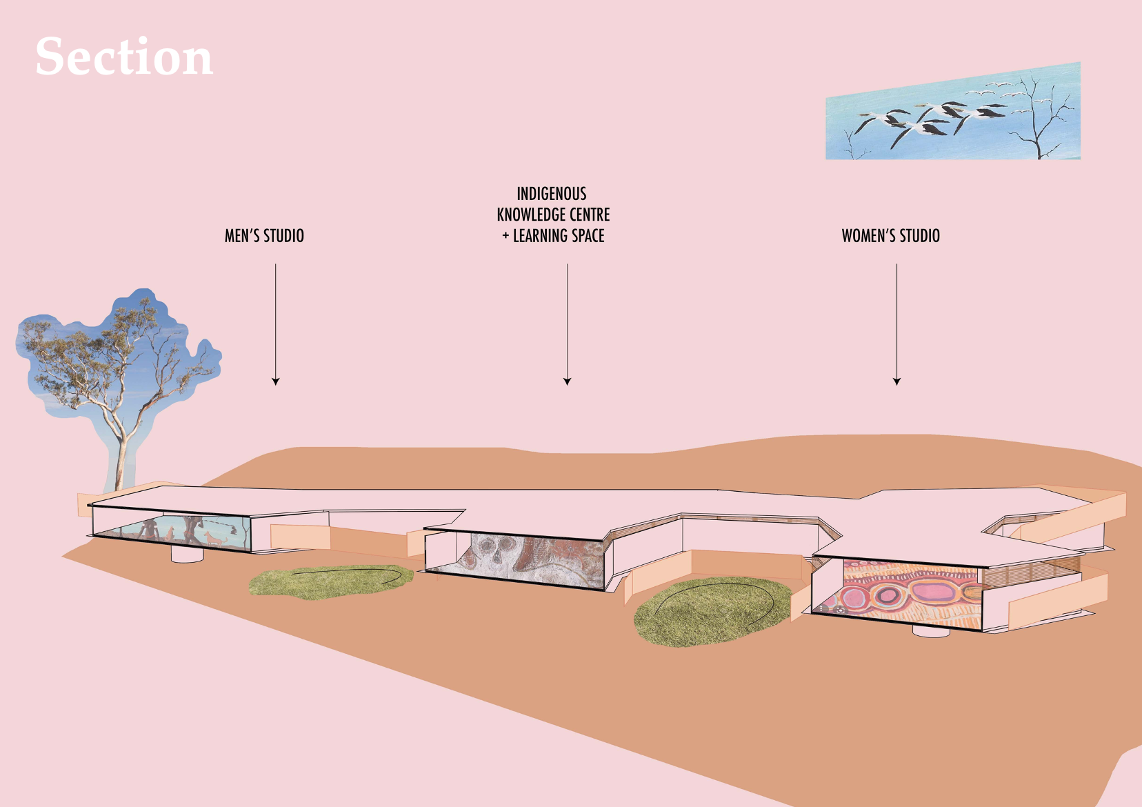 Mornington Island Art Centre
Proposal: Conceptual Section
