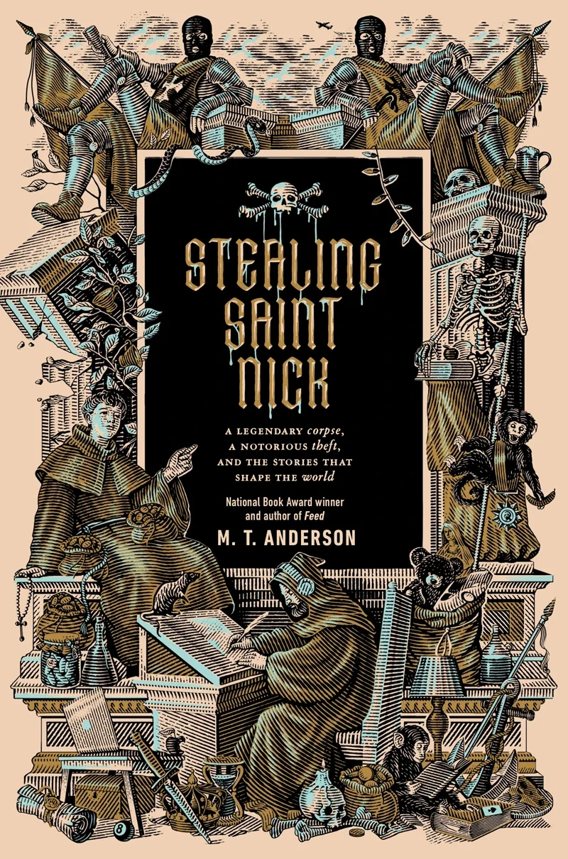 Book cover: Stealing Saint Nick by MT Anderson