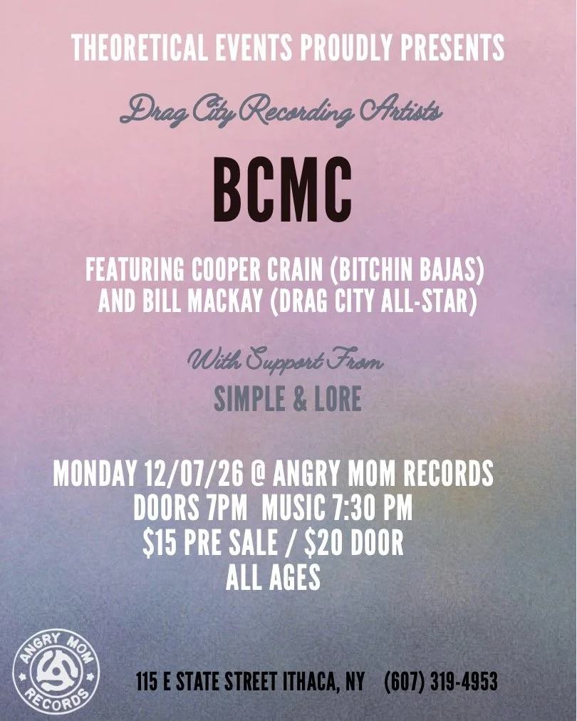 BCMC at Angry Mom Records