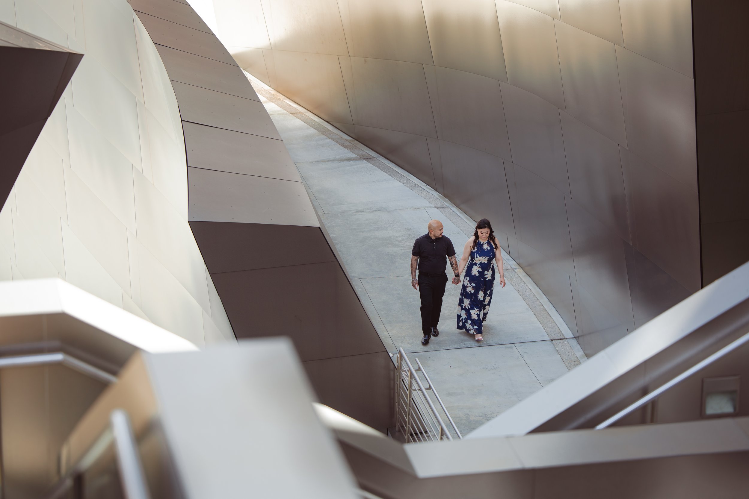 disney concert hall engagement photography (40).jpg