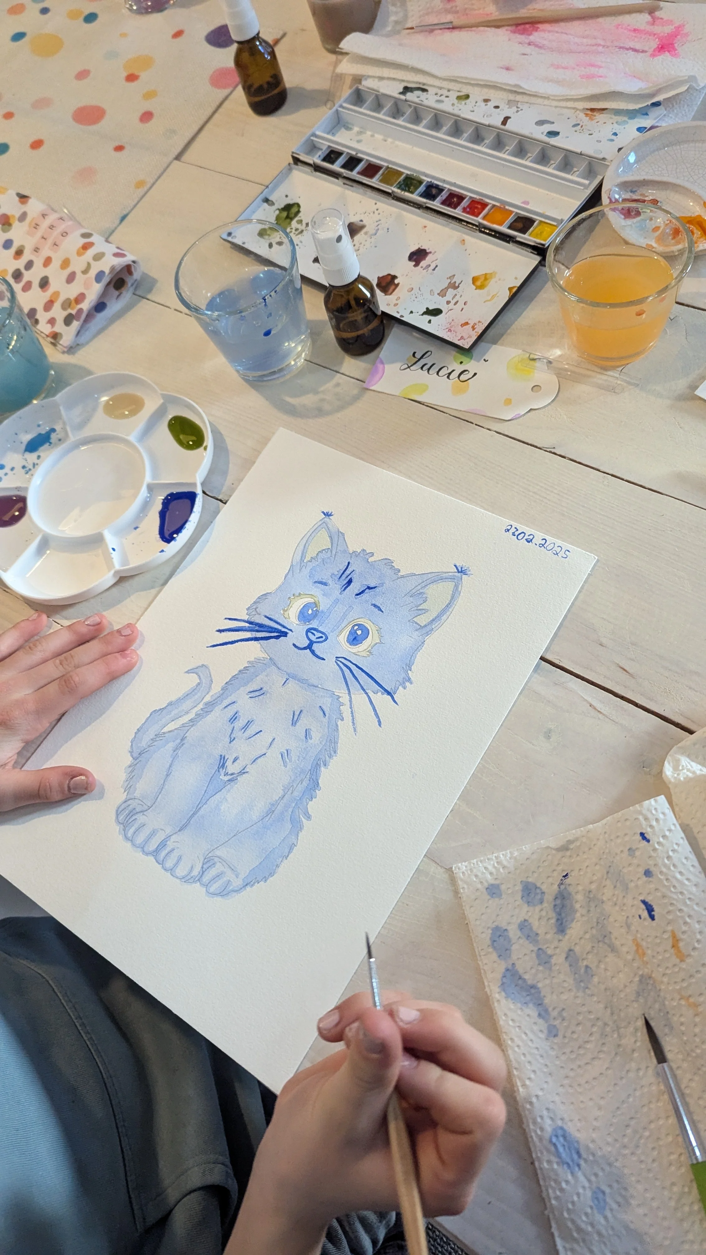 Aquarell Workshop für Kids ab 10 Jahre