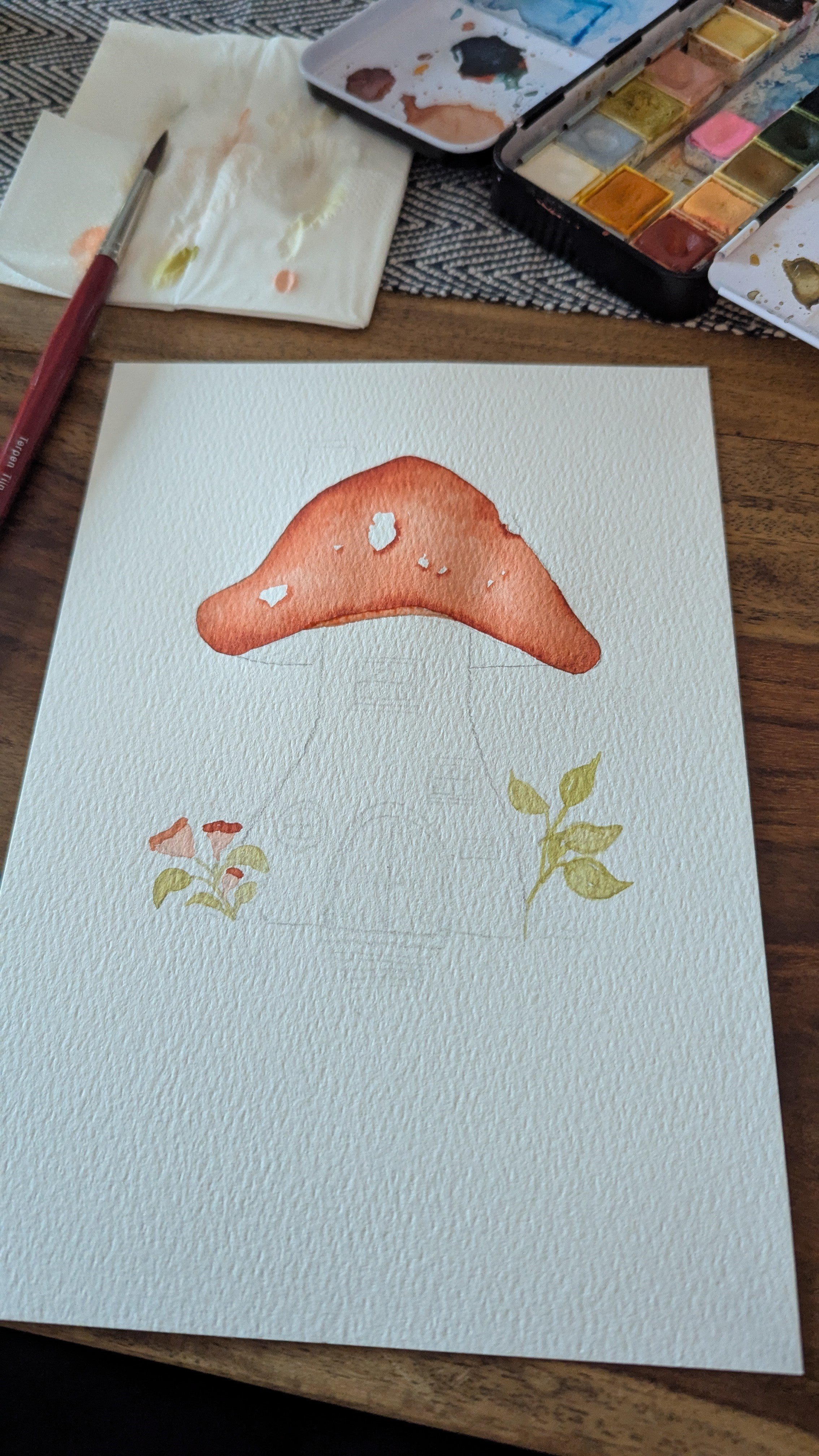 Aquarell meets Lettering