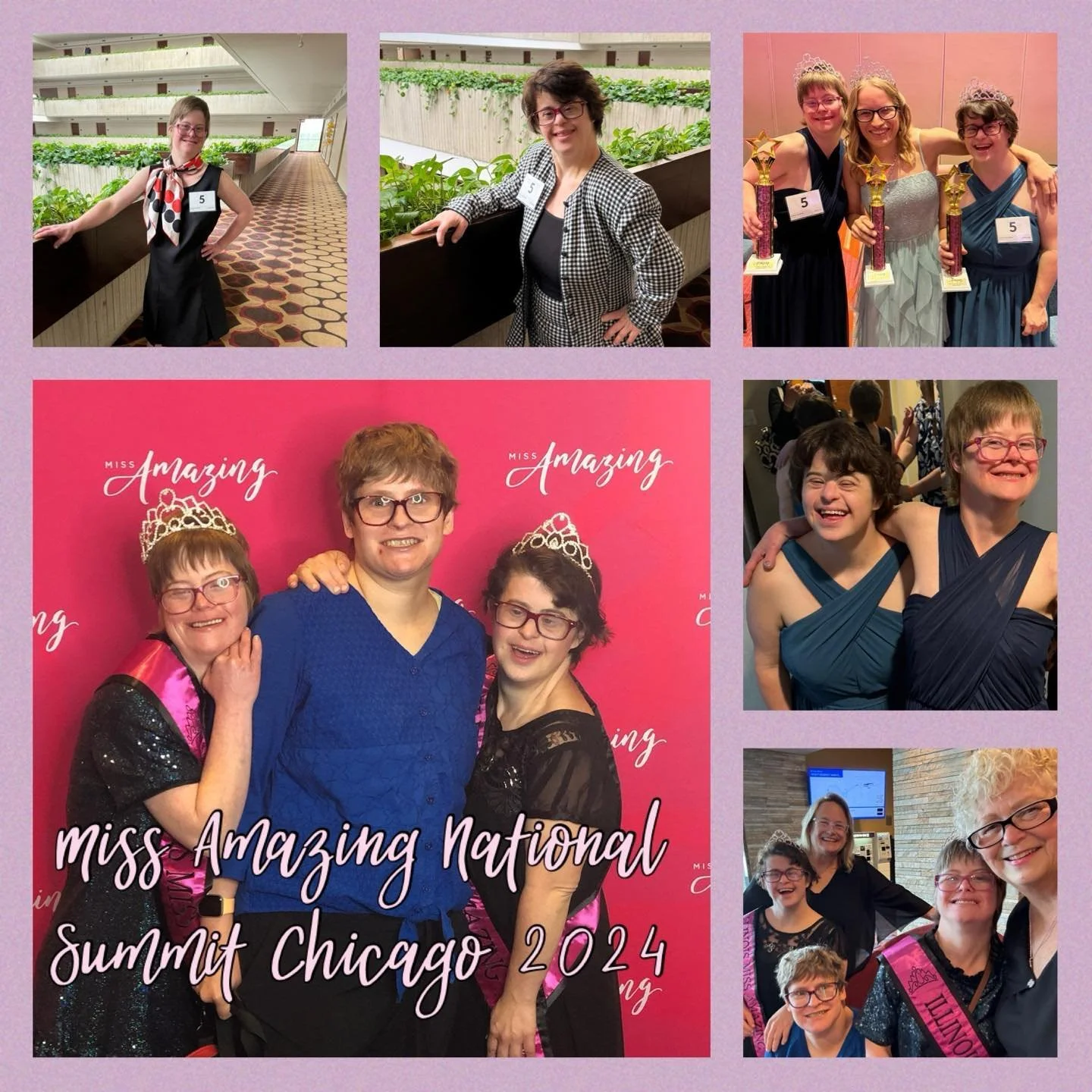 Incredible weekend spent with Miss Amazing National event in Rosemont, IL.  Much thanks to #Jordon Summers who at 13 years old had the inspiration from Special Olympics  to start this organization for young women with disabilities to showcase their p