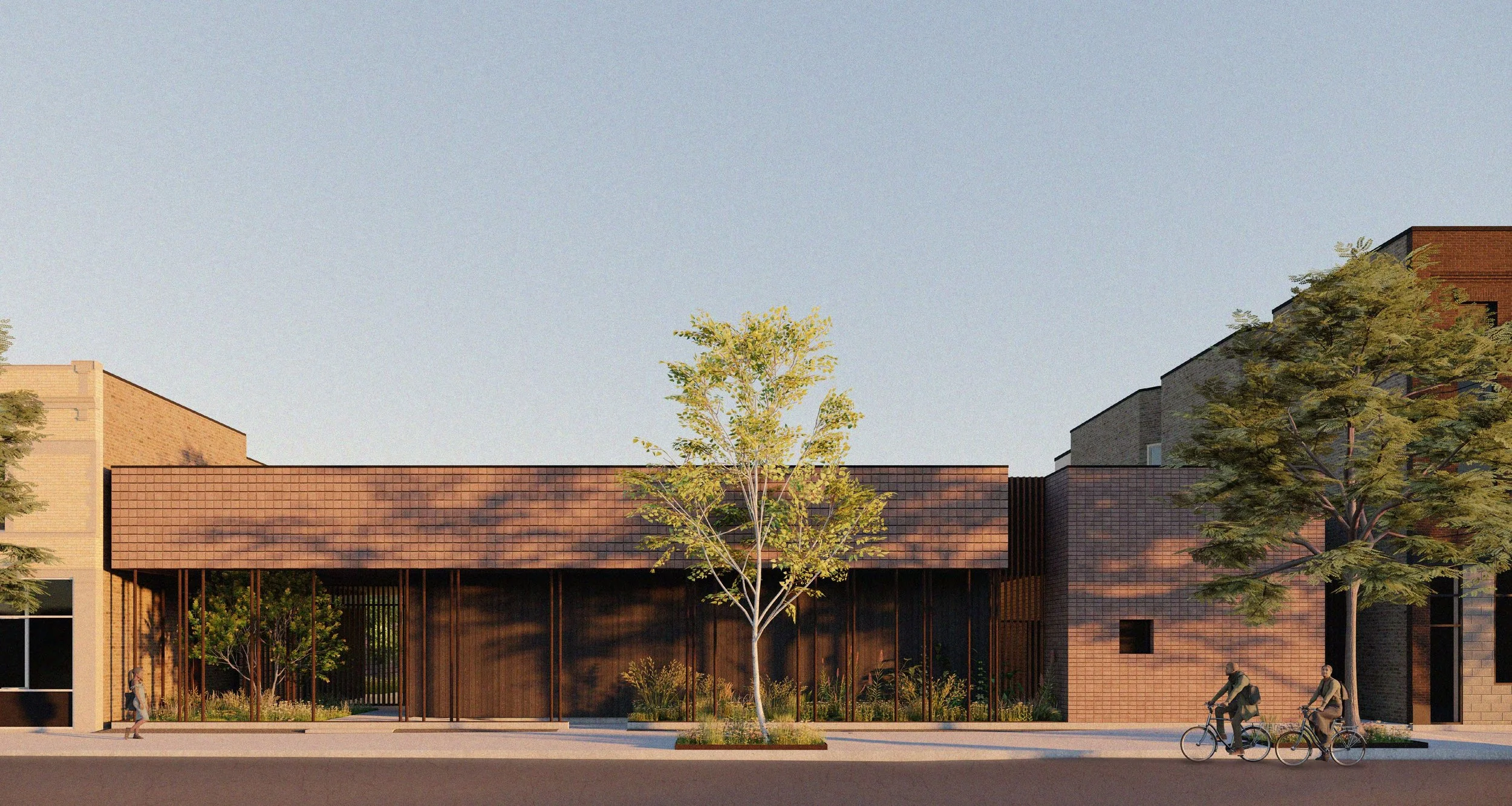 A rendering of a restaurant in Chicago