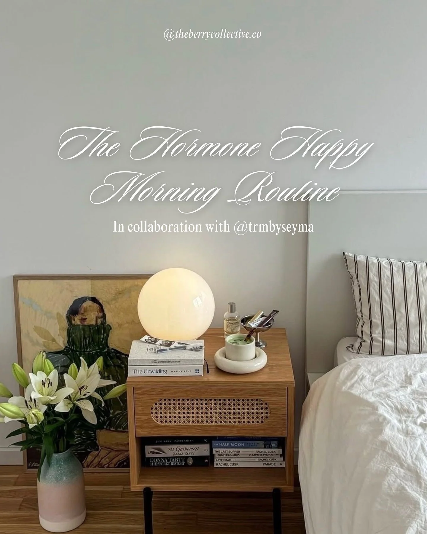 Think of your morning like a meeting with your hormones &mdash; how you show up sets the tone for the rest of the day.

We teamed up with @trmbyseyma, Registered Nutritional Therapist (NNCP, CSCS, CBT), to share the Hormone-Happy Morning Routine &mda