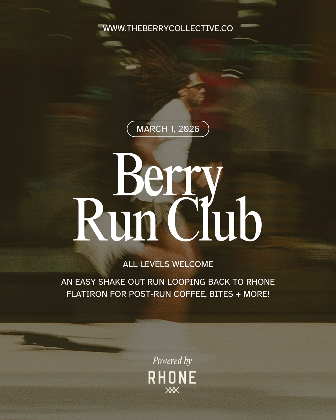 Berry Run Club, Powered by Rhone
