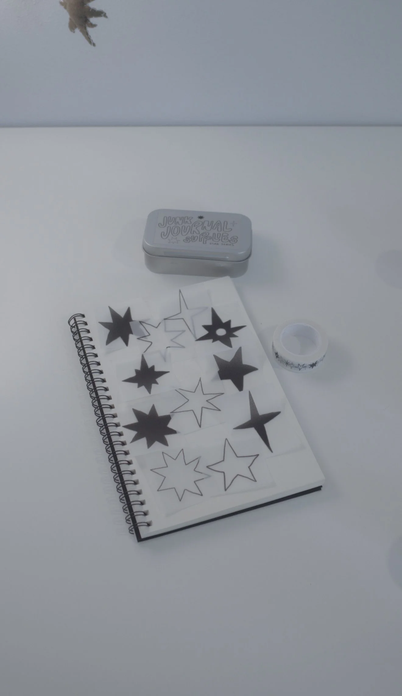 junk journal supplies - star series