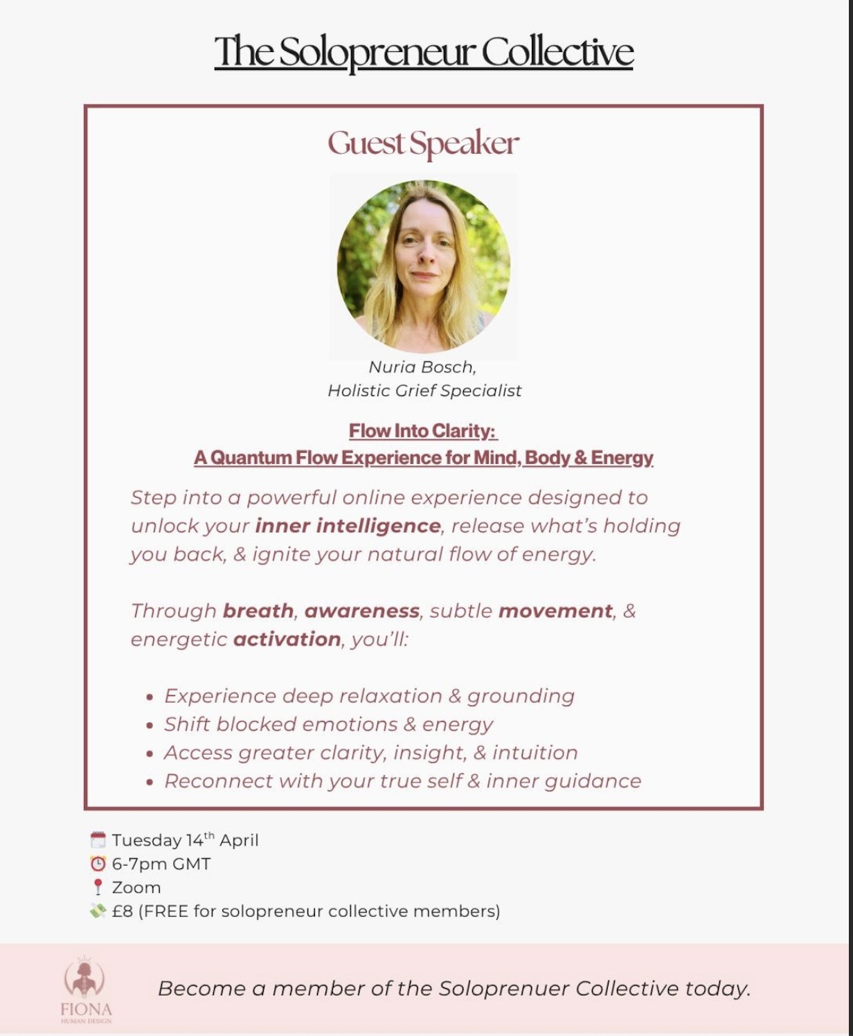 FLOW INTO CLARITY: A QUANTUM FLOW EXPERIENCE