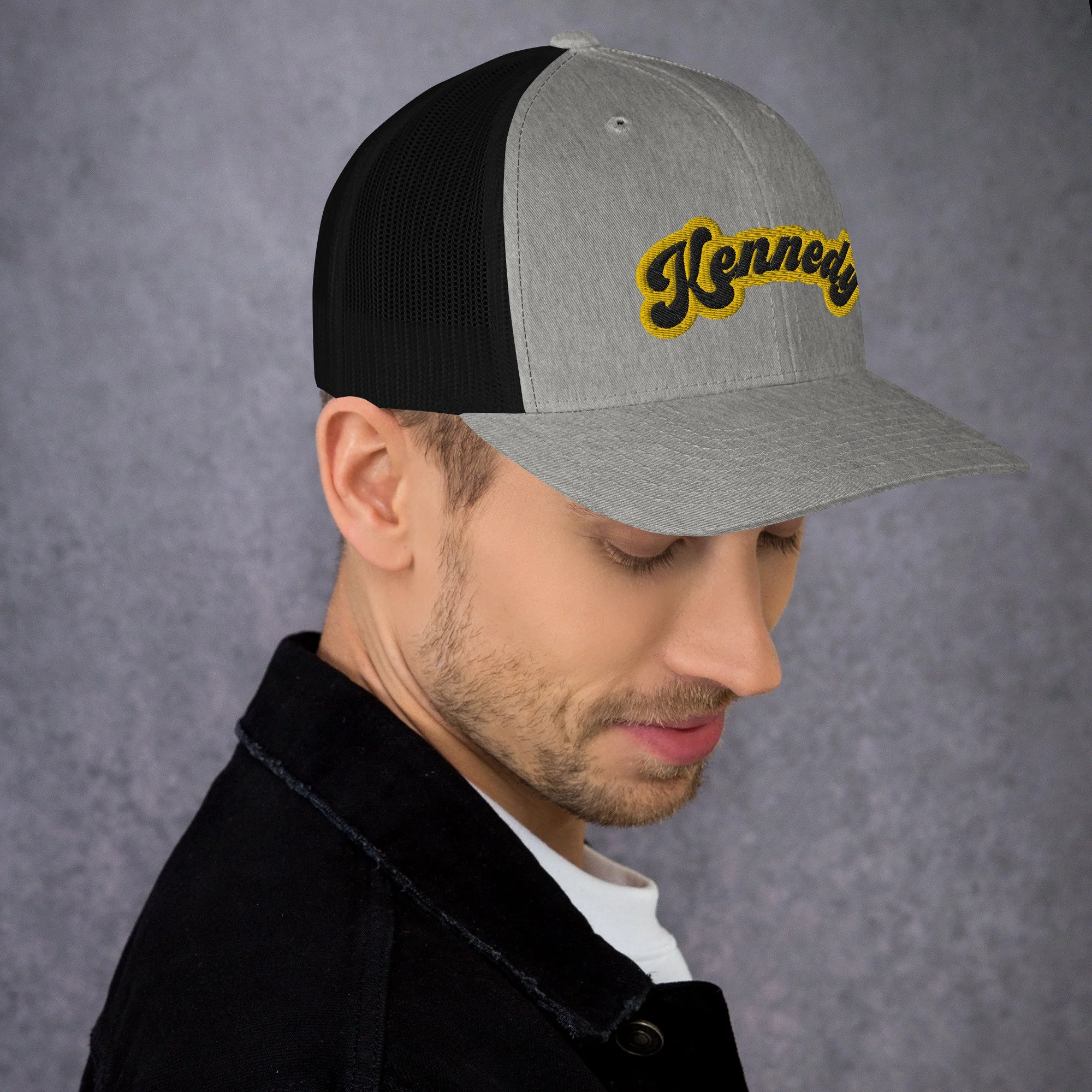 retro-trucker-hat-heather-black-right-653d8e3217fa0.jpg
