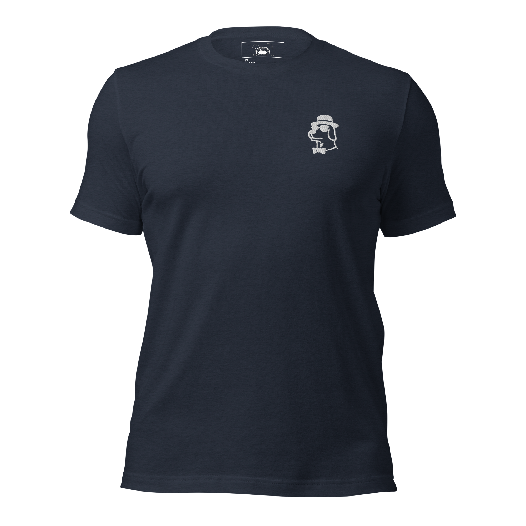 unisex-staple-t-shirt-heather-navy-front-6875670bbad32.png