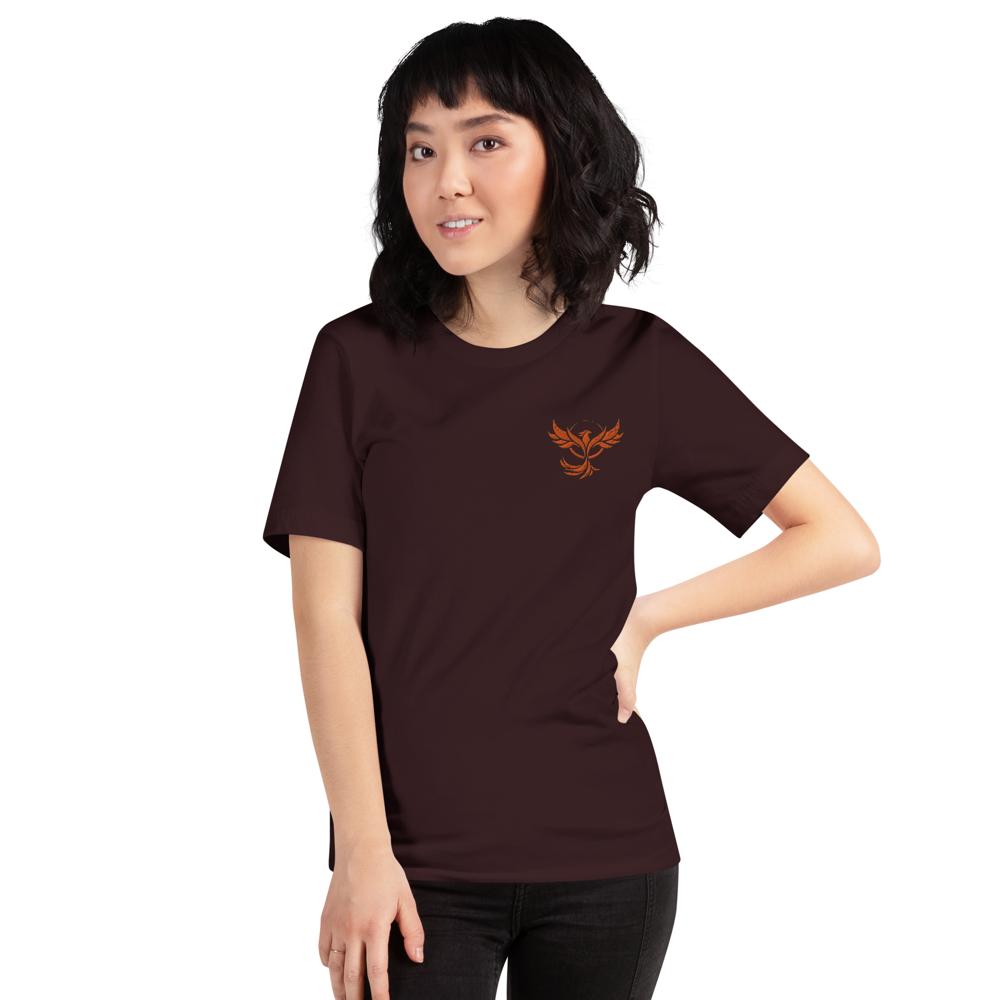 unisex-staple-t-shirt-oxblood-black-front-687702a251ed3.png