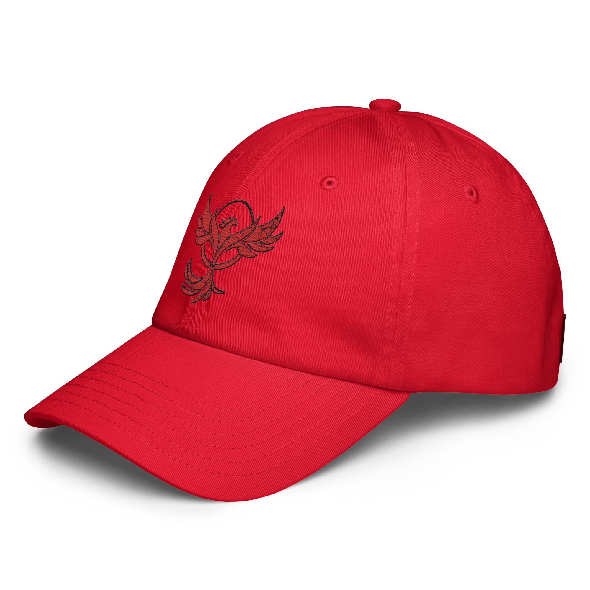 under-armour-dad-hat-red-left-front-686da819e1655.png