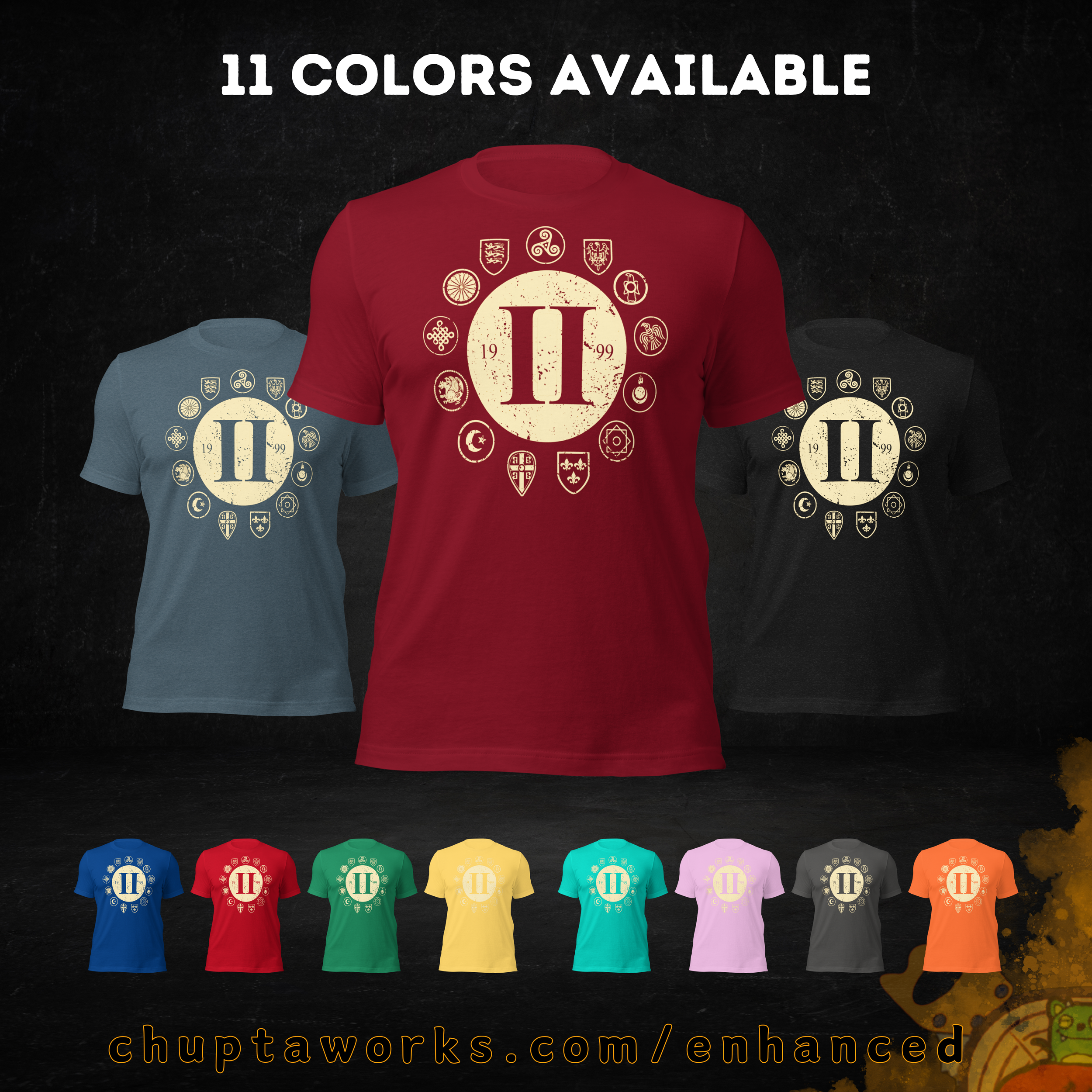 AoE 99 gamer tee advert 3.png