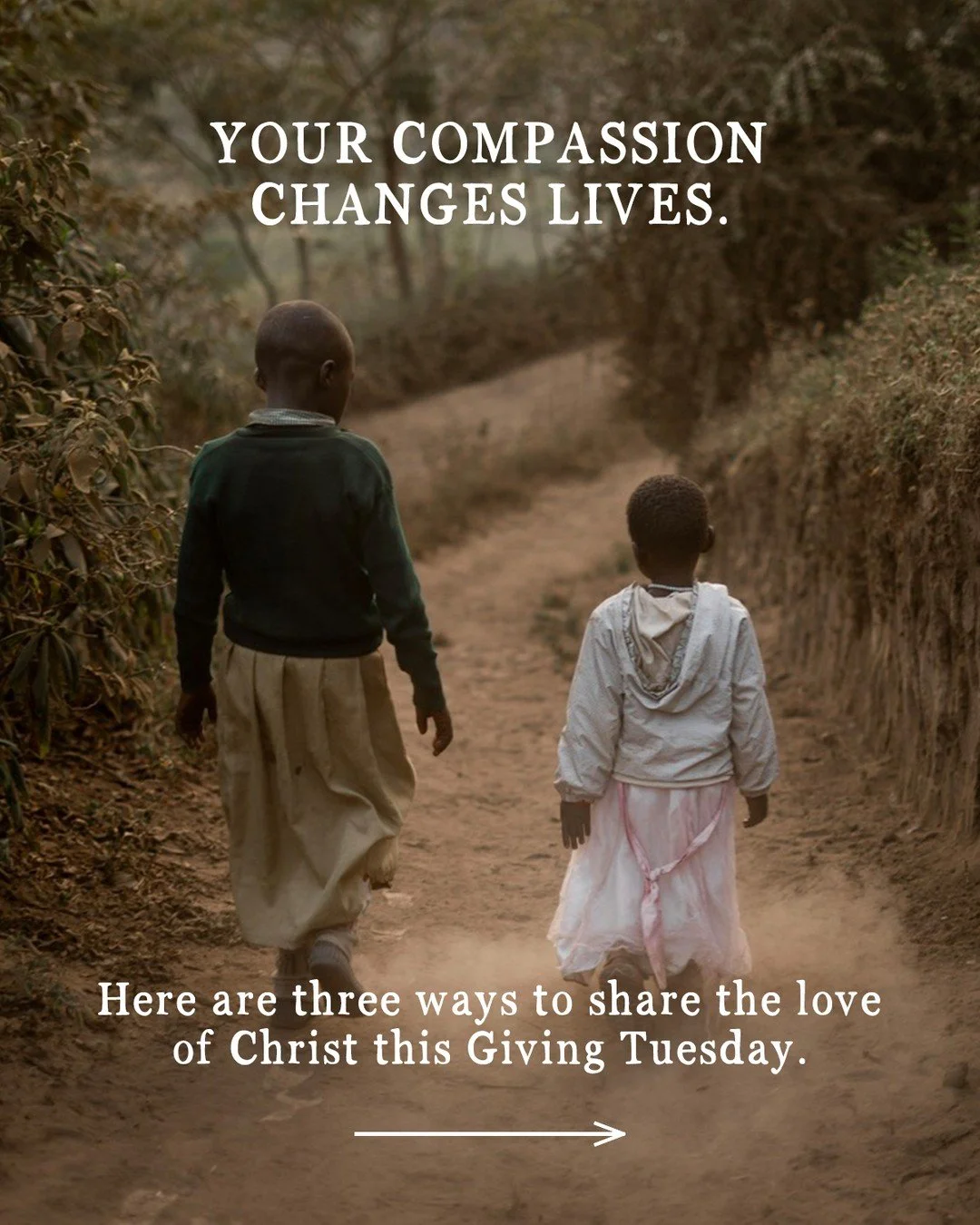 Tomorrow is Giving Tuesday! Join us in bringing hope to the families and communities we serve in Tanzania. 🌍

Whether you choose to sponsor a child, widow, or pastor, your compassion changes lives. Even if you cannot commit to a full sponsorship, a 