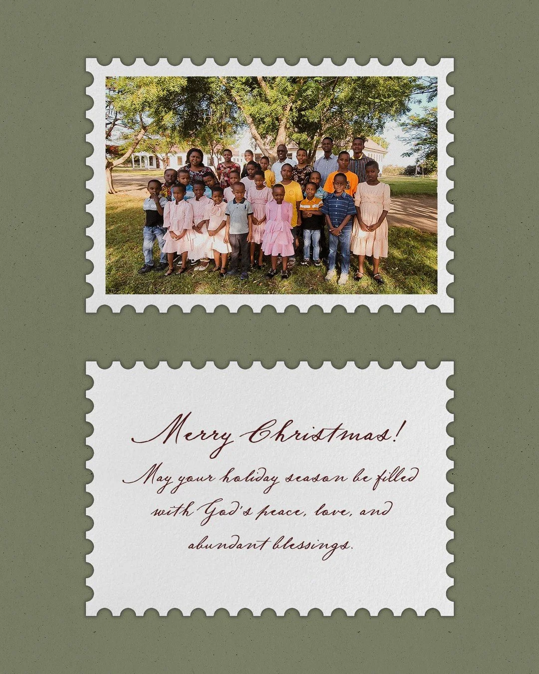 Merry Christmas from Africa Harvest of Hope! 🎄🤍
