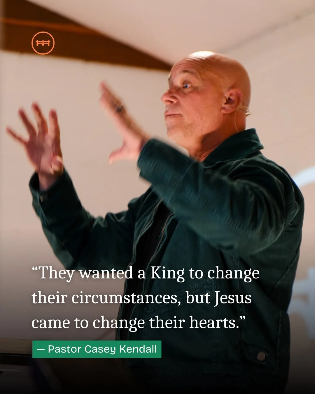 It was an amazing Easter at Bridgetown Church

They wanted a King to fix their world Jesus came to save their souls

A different kind of King A greater kind of salvation

Listen to this week&rsquo;s message from Pastor Casey Kendall (link in bio)

#J