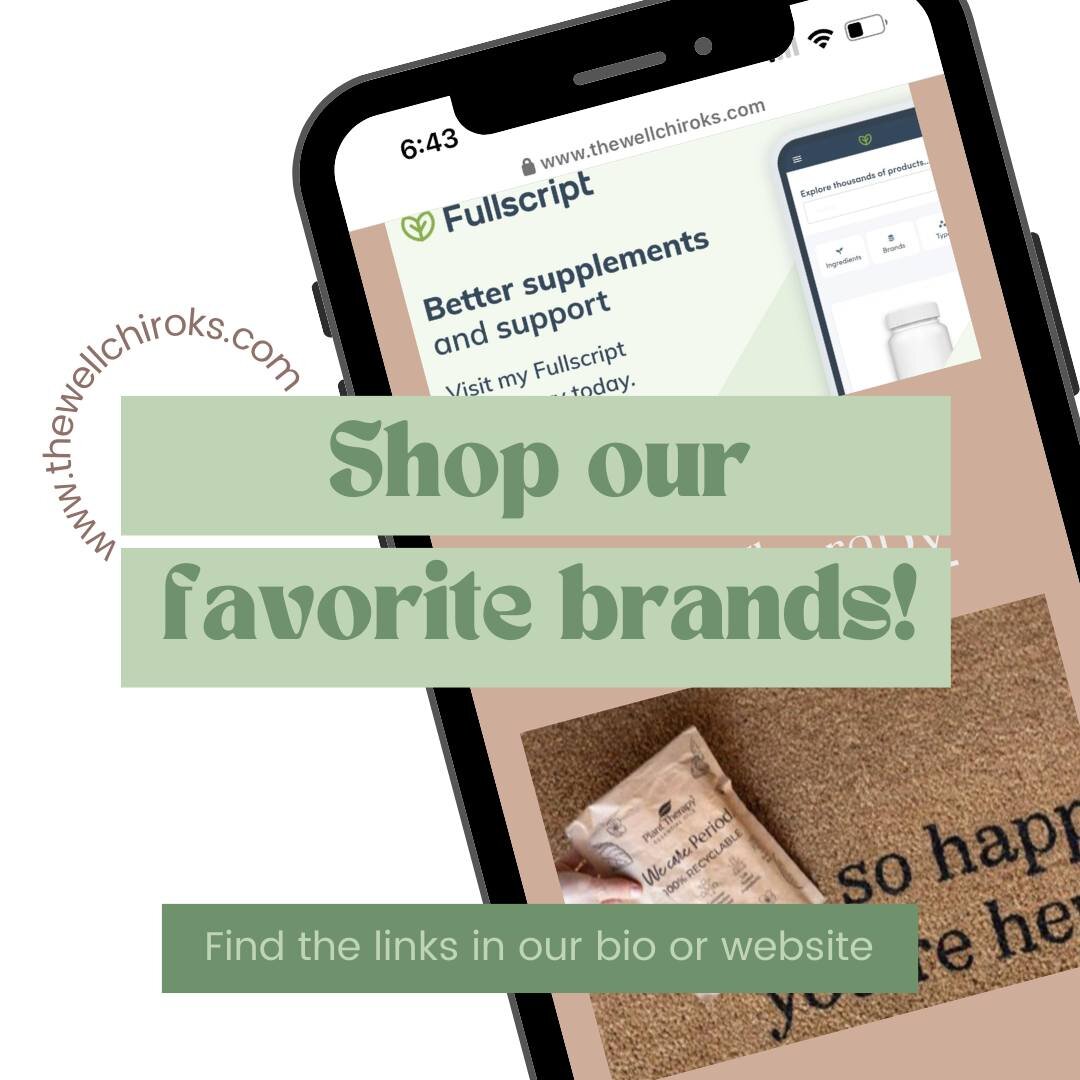 My website recently got a little makeover! Check out the &quot;Shop&quot; tab on my website to find some of my favorite health and beauty brands in one place. 

During chiropractic school I became aware of the importance of using non-toxic cosmetic p
