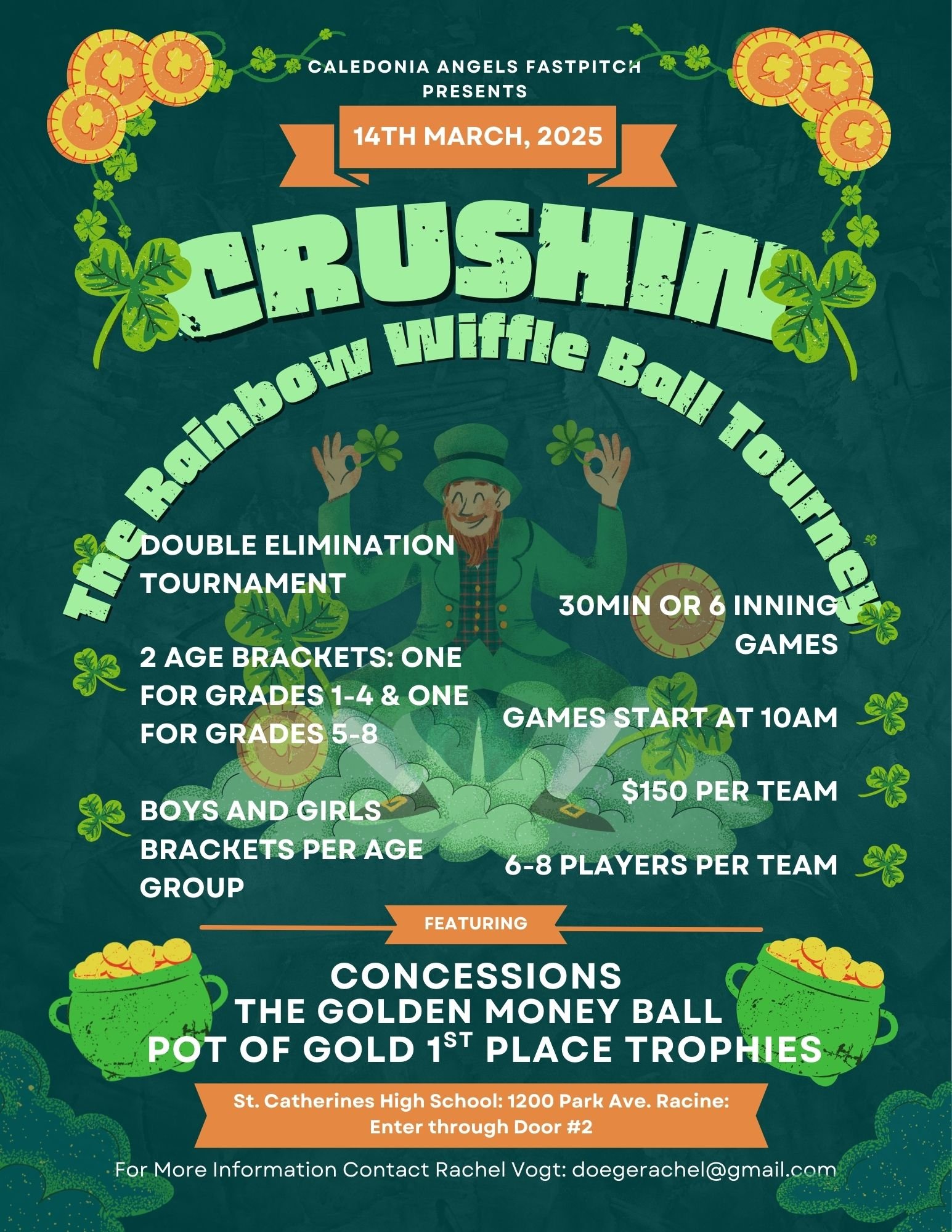 Crushin the Rainbow Wiffle Ball Tourney