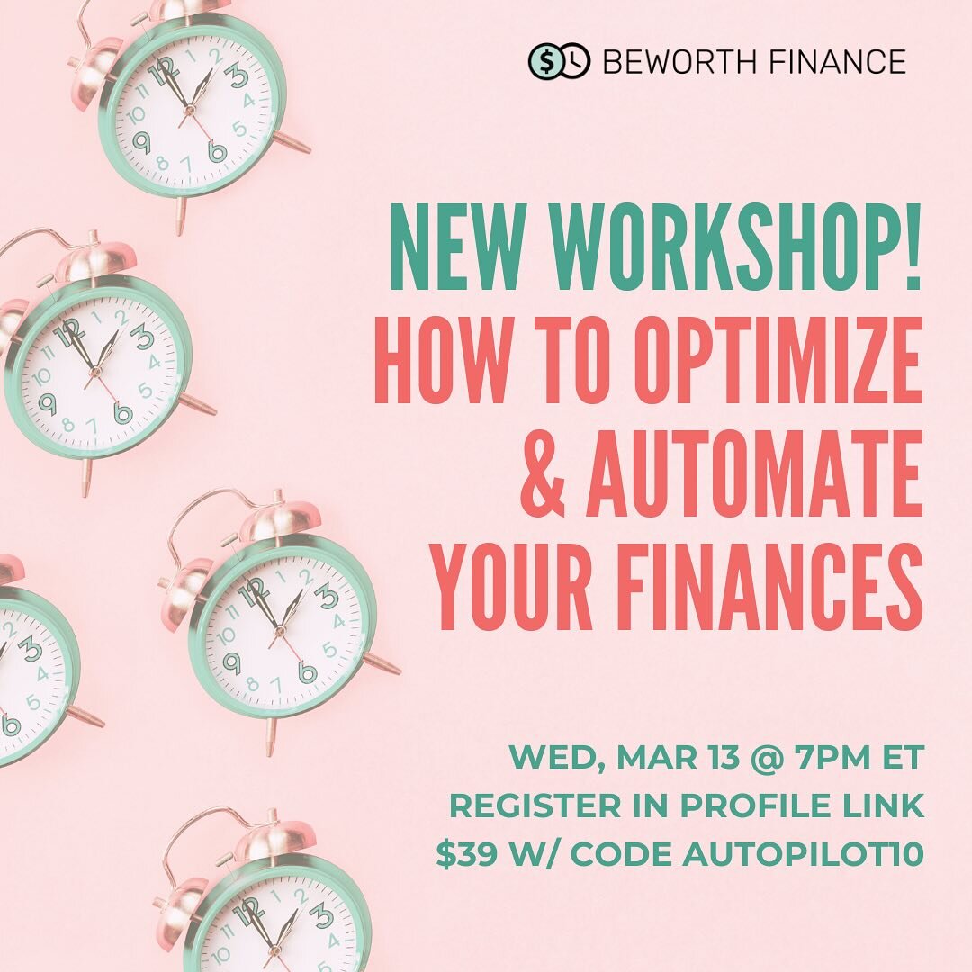 2 reasons automation is a GAME CHANGER for building wealth 👇🏼

1. Automation helps ensure consistency in reaching your goals ✨ no matter what those financial goals are!

Saving, investing, paying down debt &mdash; there are tools you can use to aut