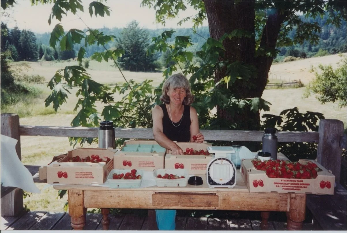 &ldquo;This is my granny, Lisa Lloyd. What a treasure she is in my life and so many others&rsquo;. Stowel Lake Farm began with her deep hunger to live on the land. She&rsquo;s always said that since childhood she dreamed of farming and living in comm