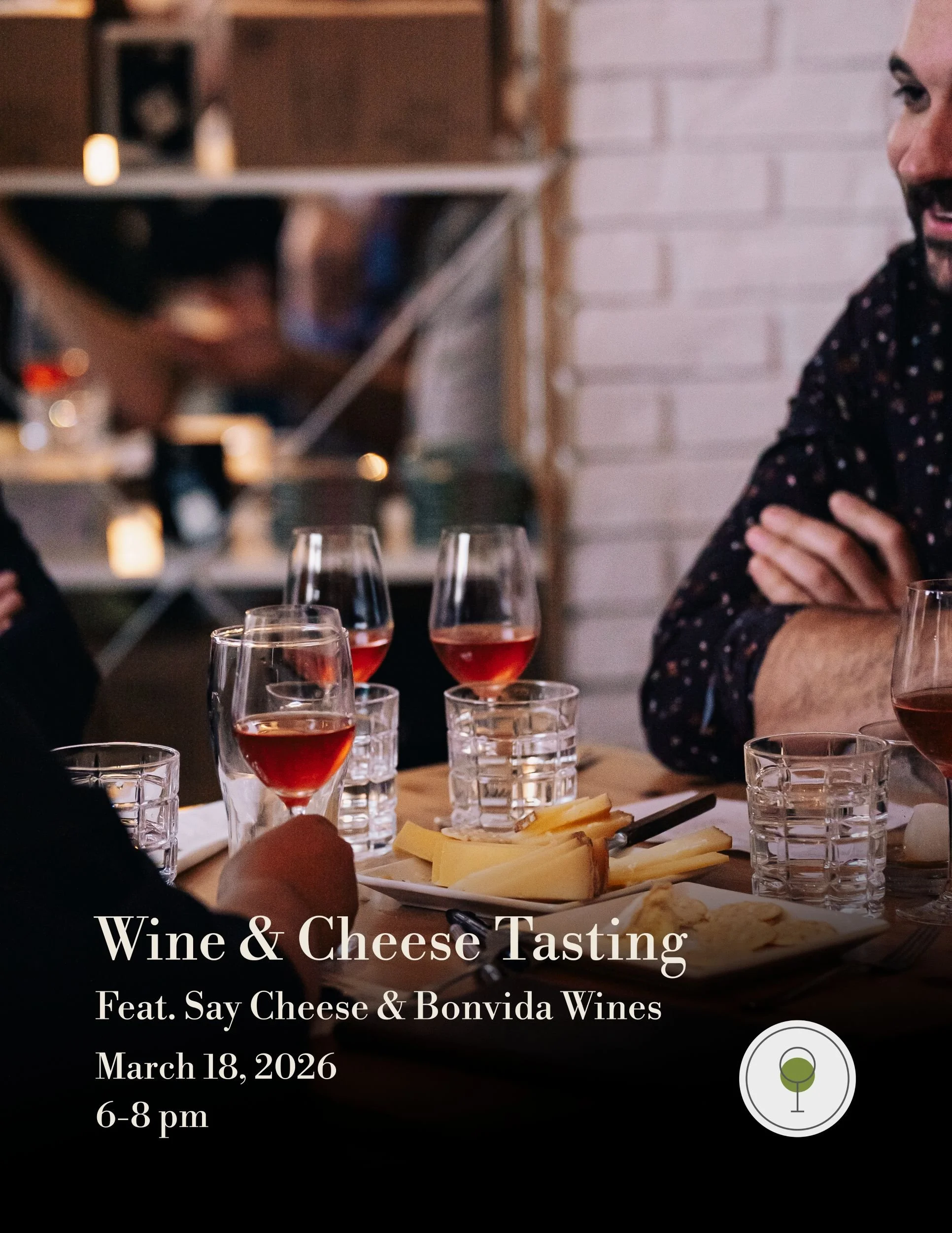 Wine & Cheese Tasting Event