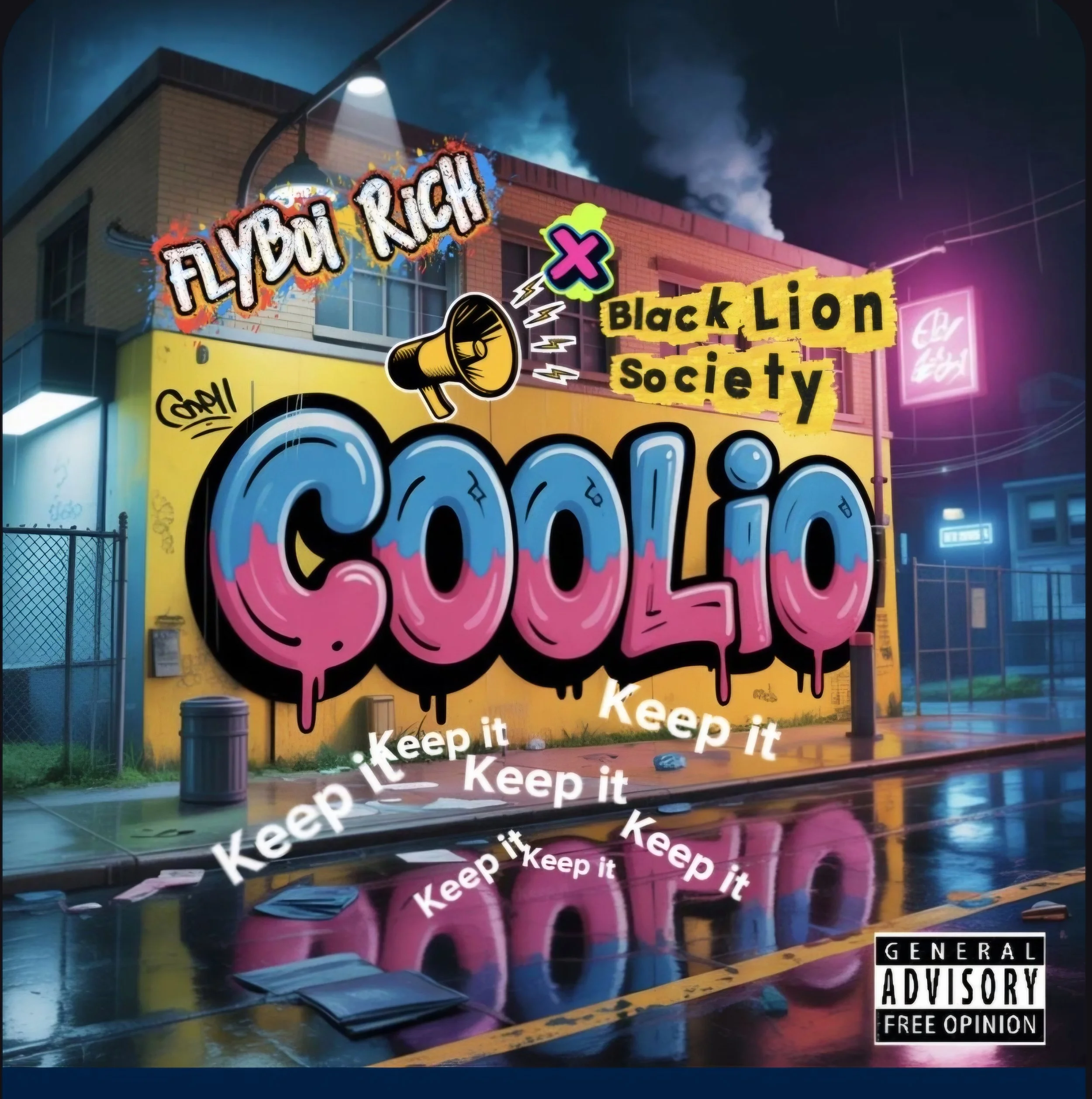 Flyboi Rich Delivers a Bass-Heavy Anthem with "Coolio" Featuring Black Lion Society