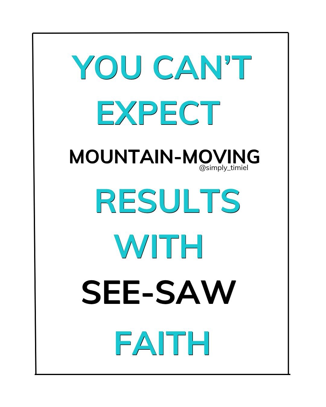 #aboutsunday God spoke through the message &ldquo;Faith Don&rsquo;t Fail Me Now&rdquo;. It was a reminder to regularly check our belief systems.

So many things can make us lose the grip of trust like disappointment, voices of doubt, or delay. BUT we