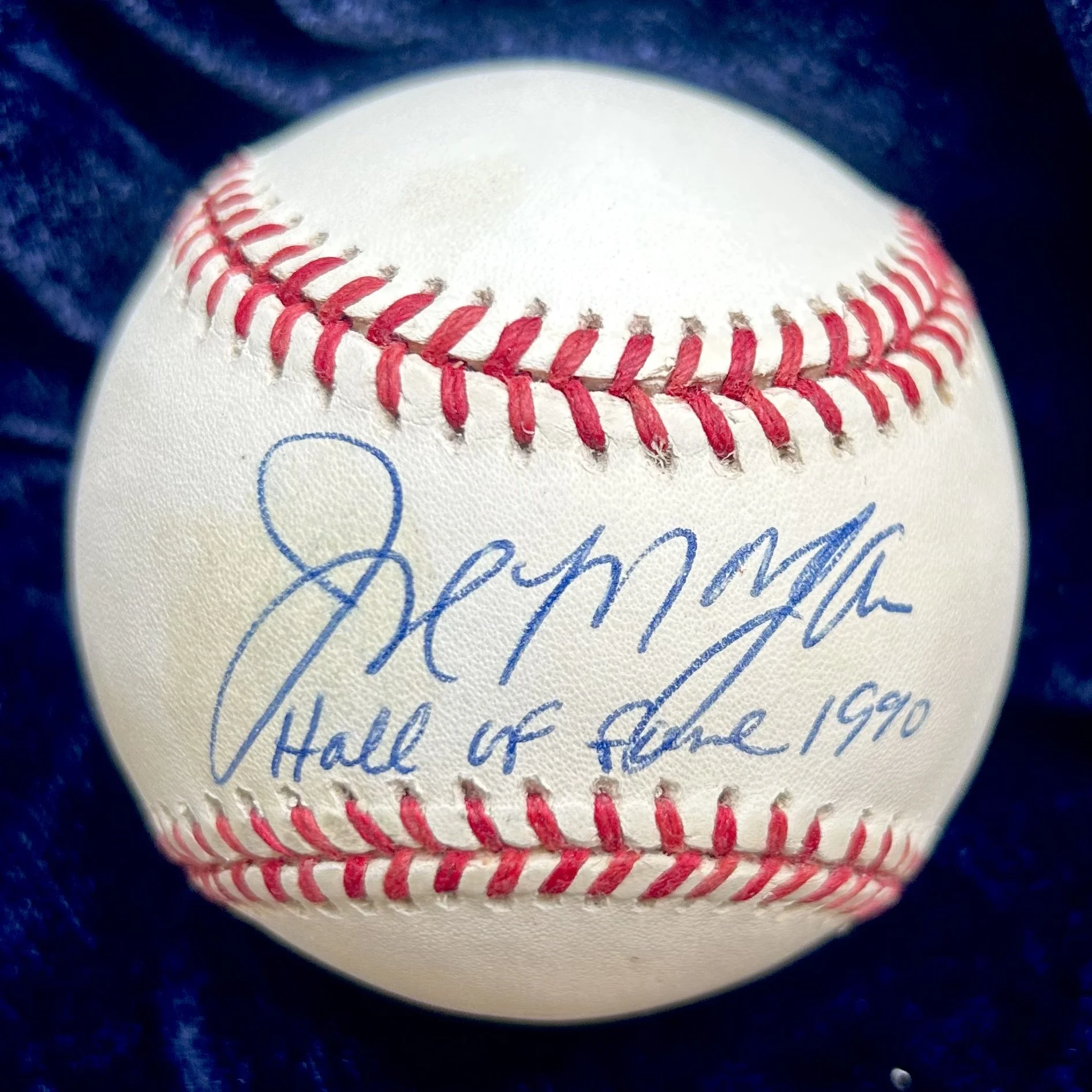 Joe Morgan "Hall of Fame 1990" Signed Official National League Baseball. PSA