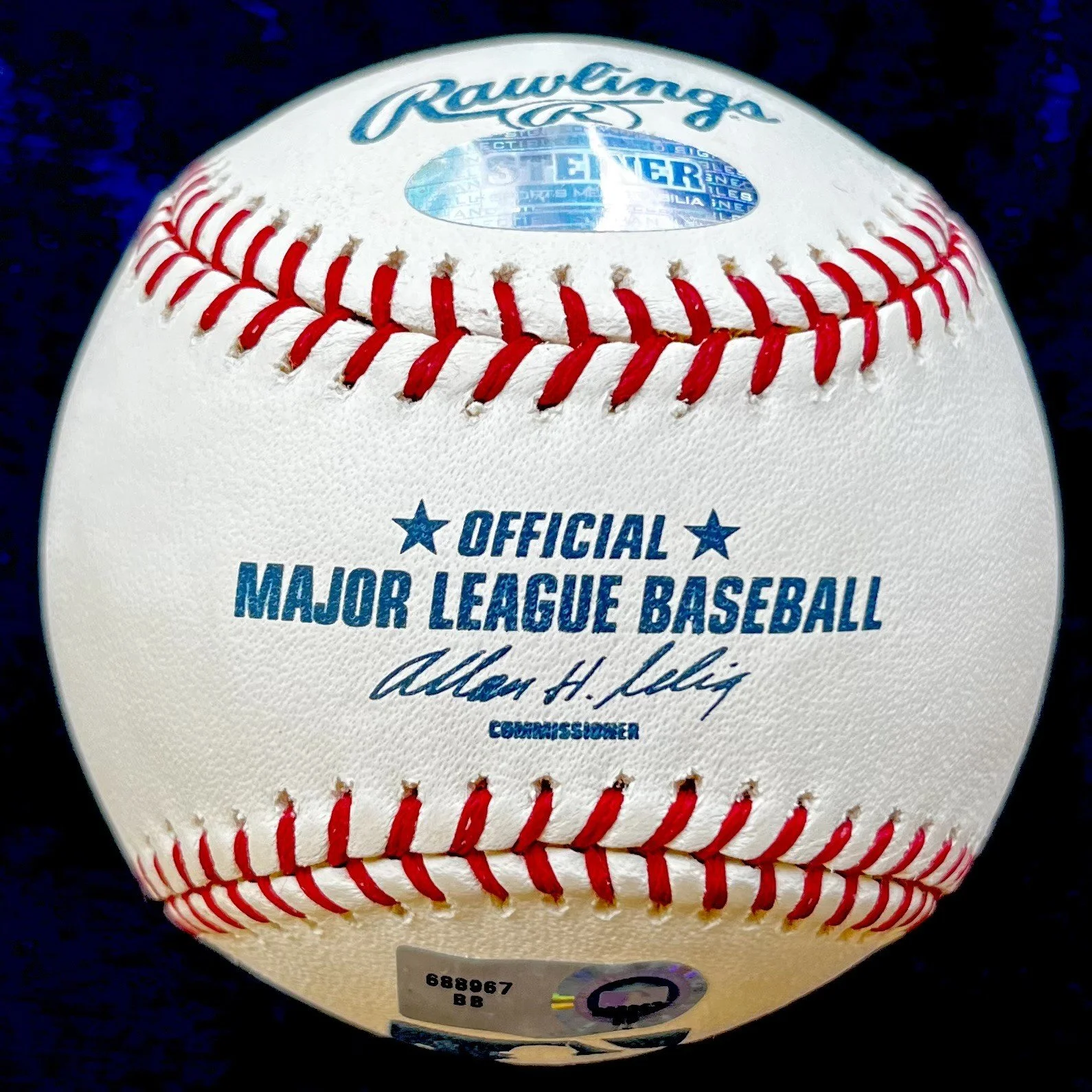 Whitey Ford Signed "'61 WS MVP" Official Major League Baseball. Steiner