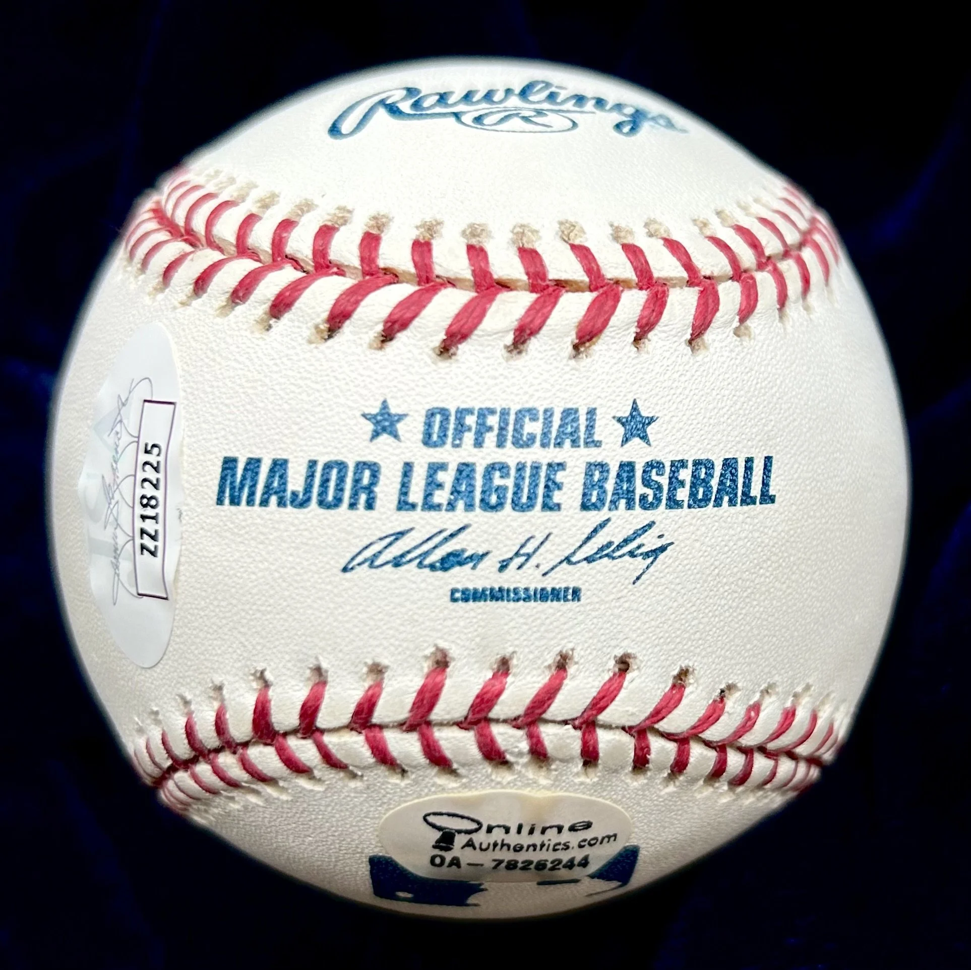 Cy Young Award Winners OML Signed Baseball. Koufax, Ford, Turley, Law, Chance, Newcombe. PSA