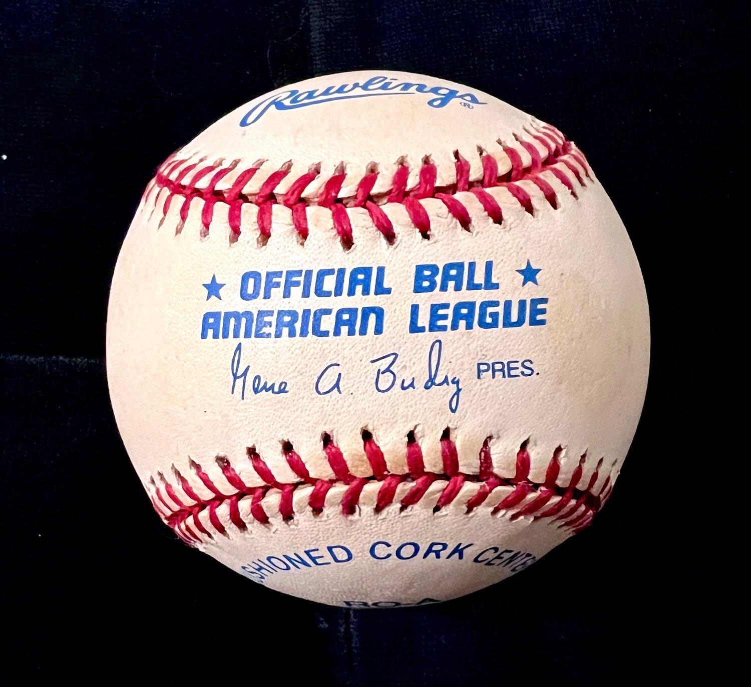 Whitey Ford Signed and Inscribed “HOF 74” Official American League Baseball