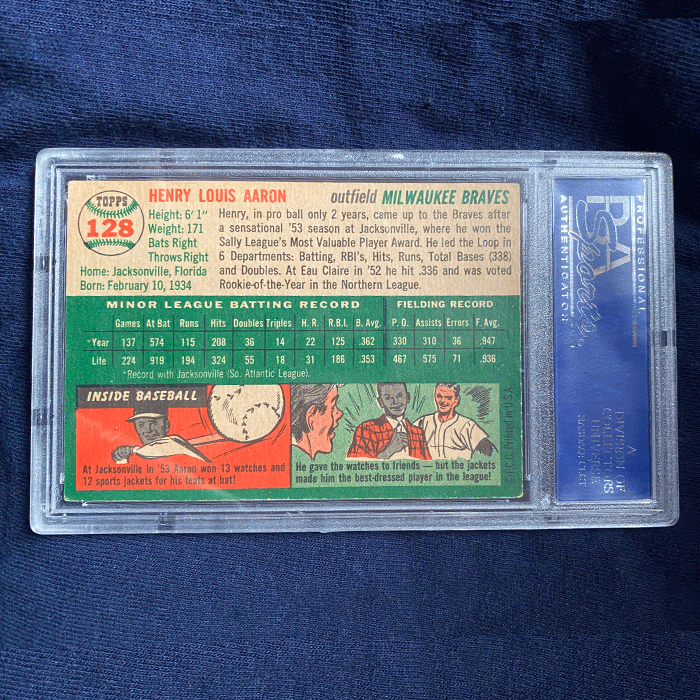 Early Wynn 1949 Bowman #110 Rookie Baseball Card. PSA 3. Very Good ...