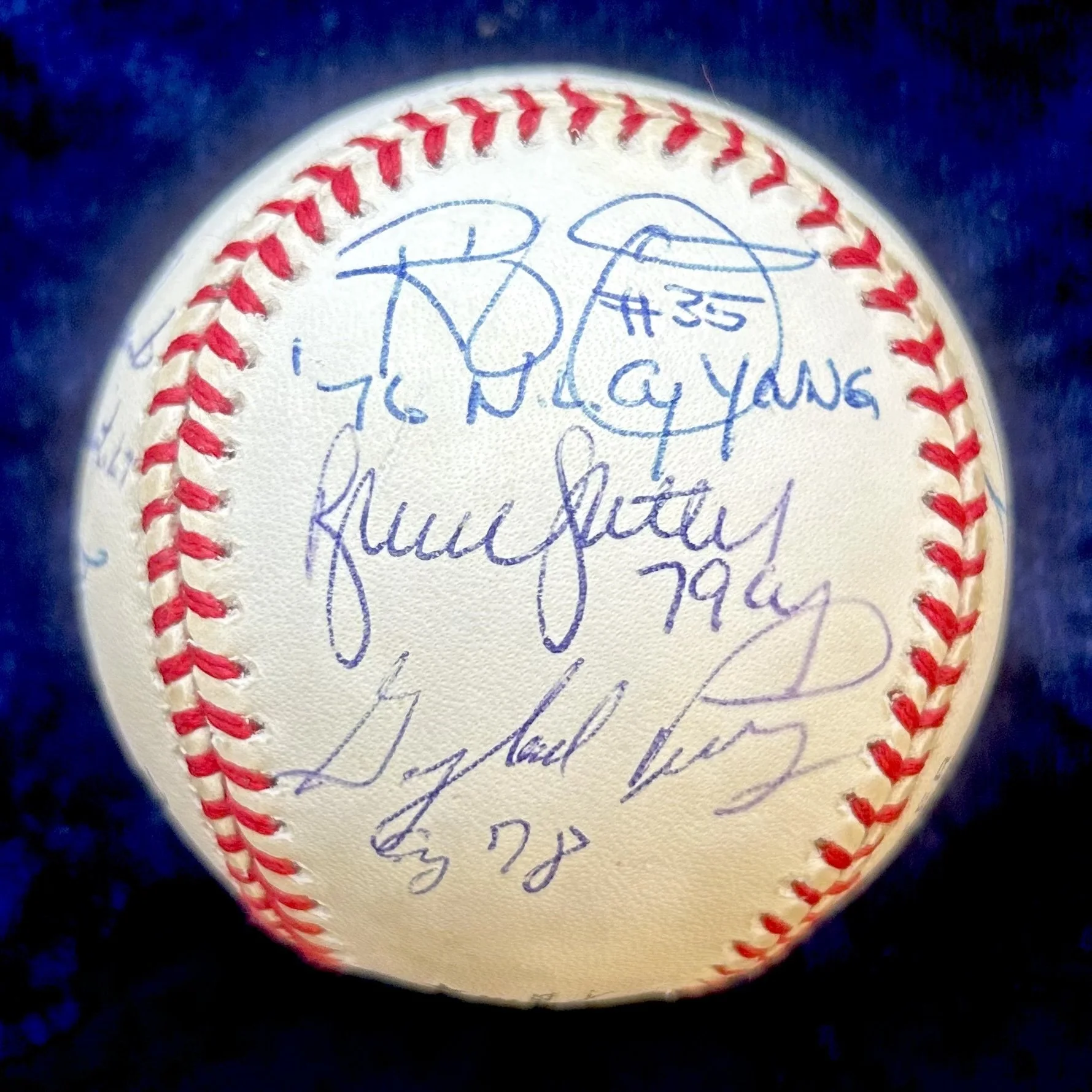 1967 -1984 National League Cy Young Award Winners Signed Baseball