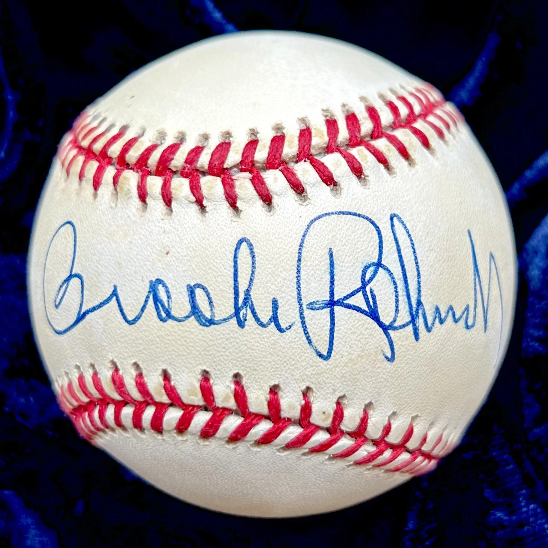 Brooks Robinson Signed Official American League Baseball. PSA
