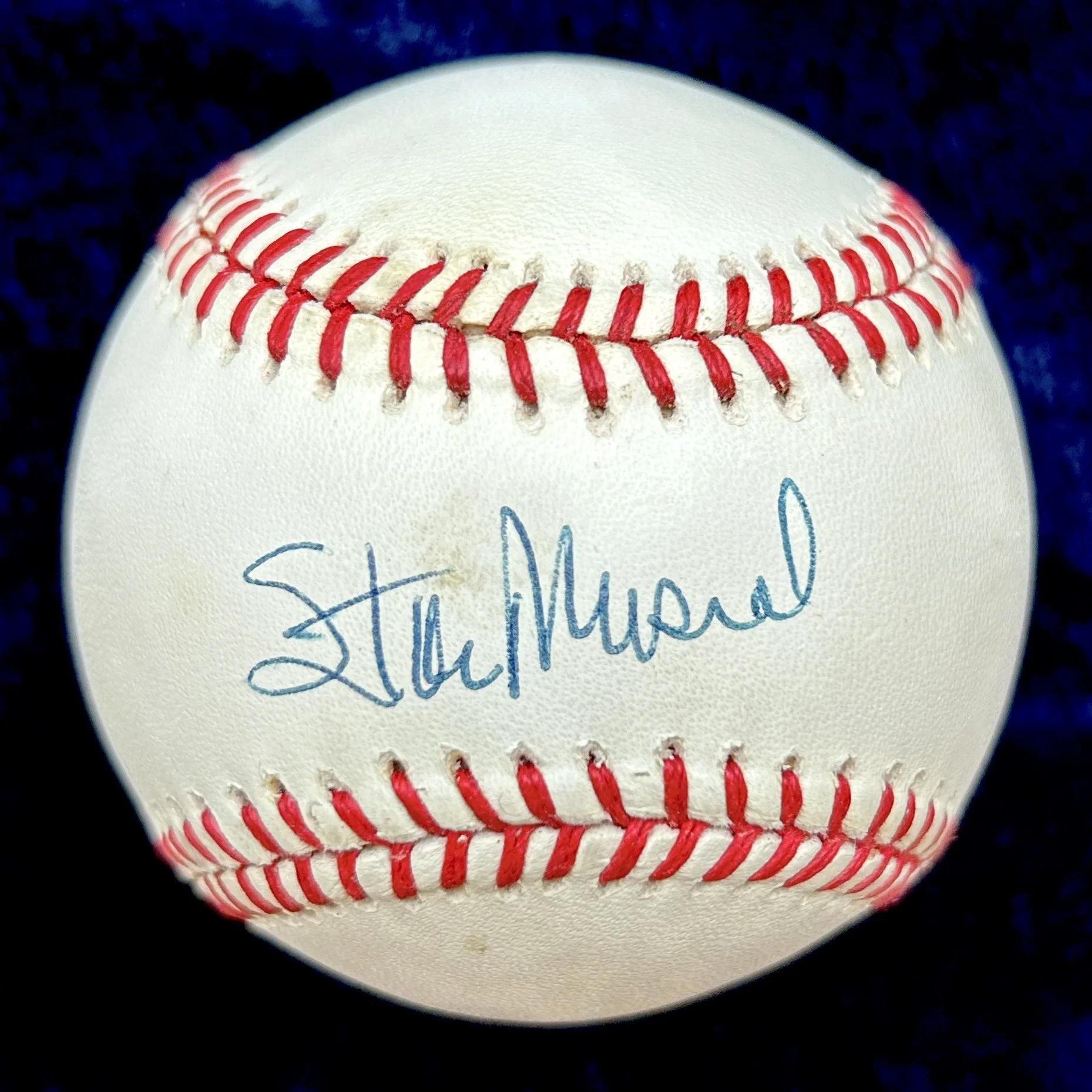 Stan Musial Signed Official National League Baseball. PSA