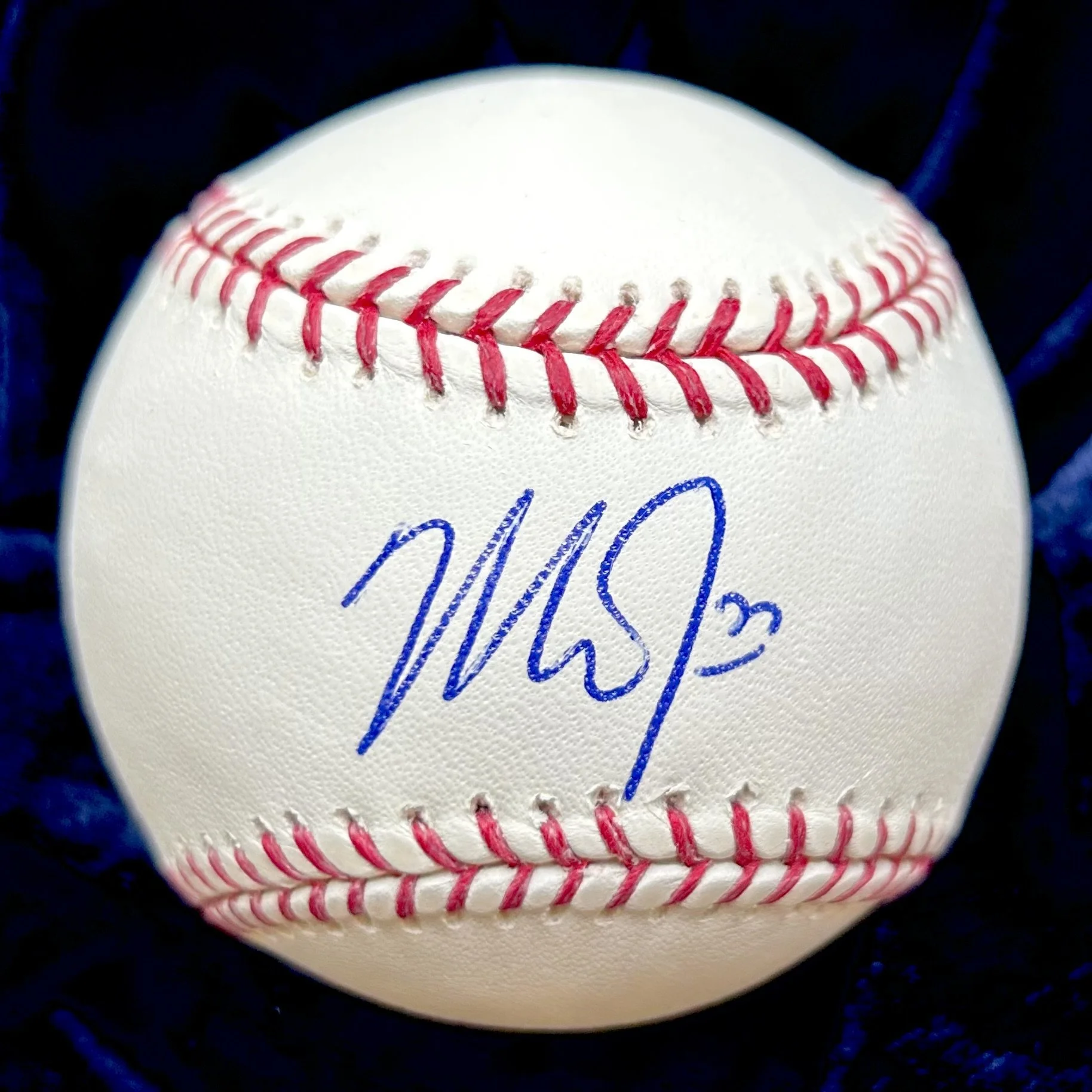 Mike Trout Signed Official Major League Baseball. Steiner