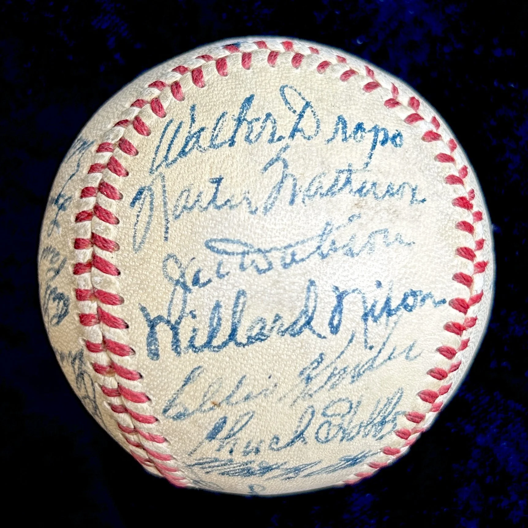 1950 Boston Red Sox Team Signed (23) Official American League Baseball. Ted Williams, Bobby Doerr. PSA